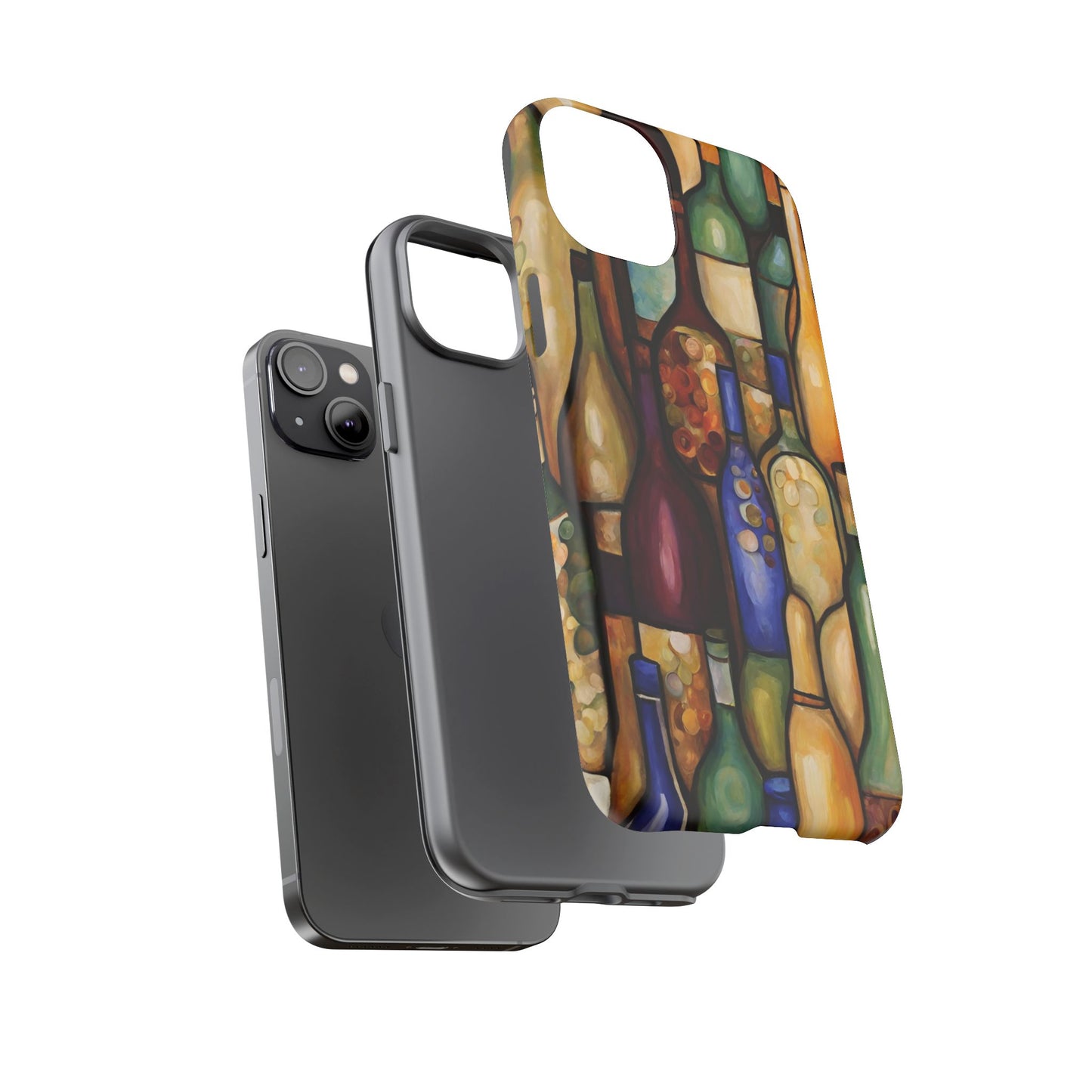 Vino Abstract iPhone Samsung Galaxy Google Pixel Tough Cases