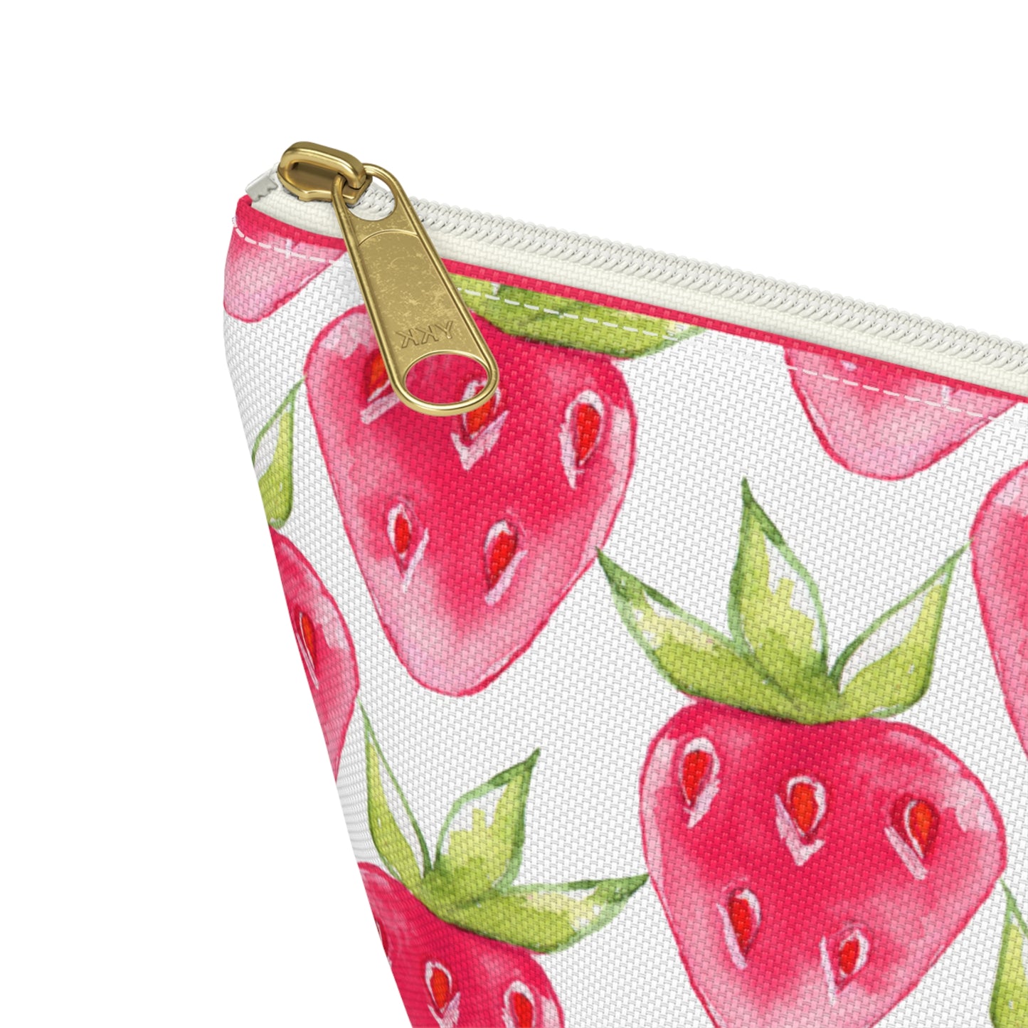 Strawberry Fields Accessory Pouch w T-bottom