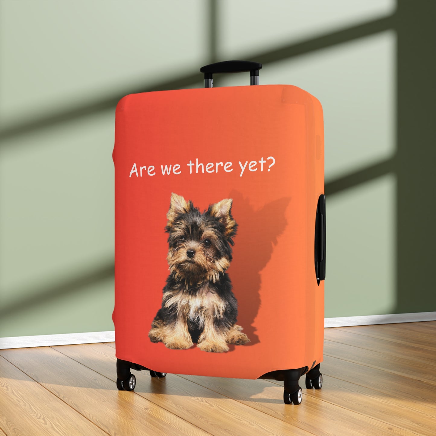 Yorkshire Terrier Are We There Yet? Luggage Cover