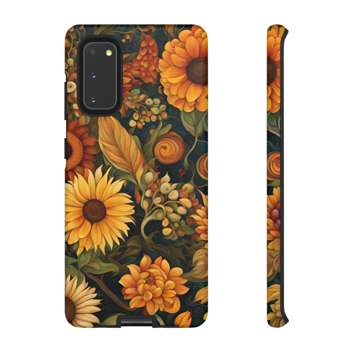 Autumn Flowers iPhone Samsung Galaxy Google Pixel Tough Cases