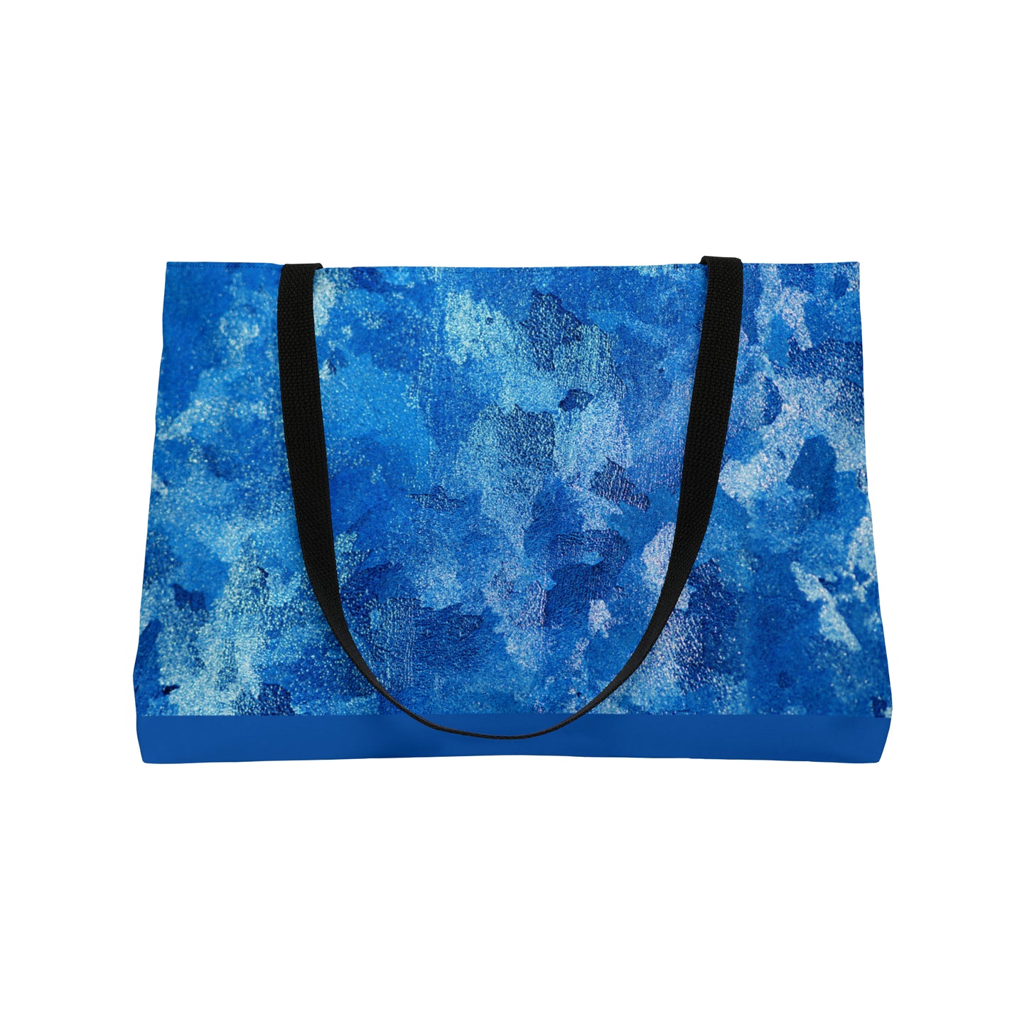 Blue Frost Weekender Tote Bag