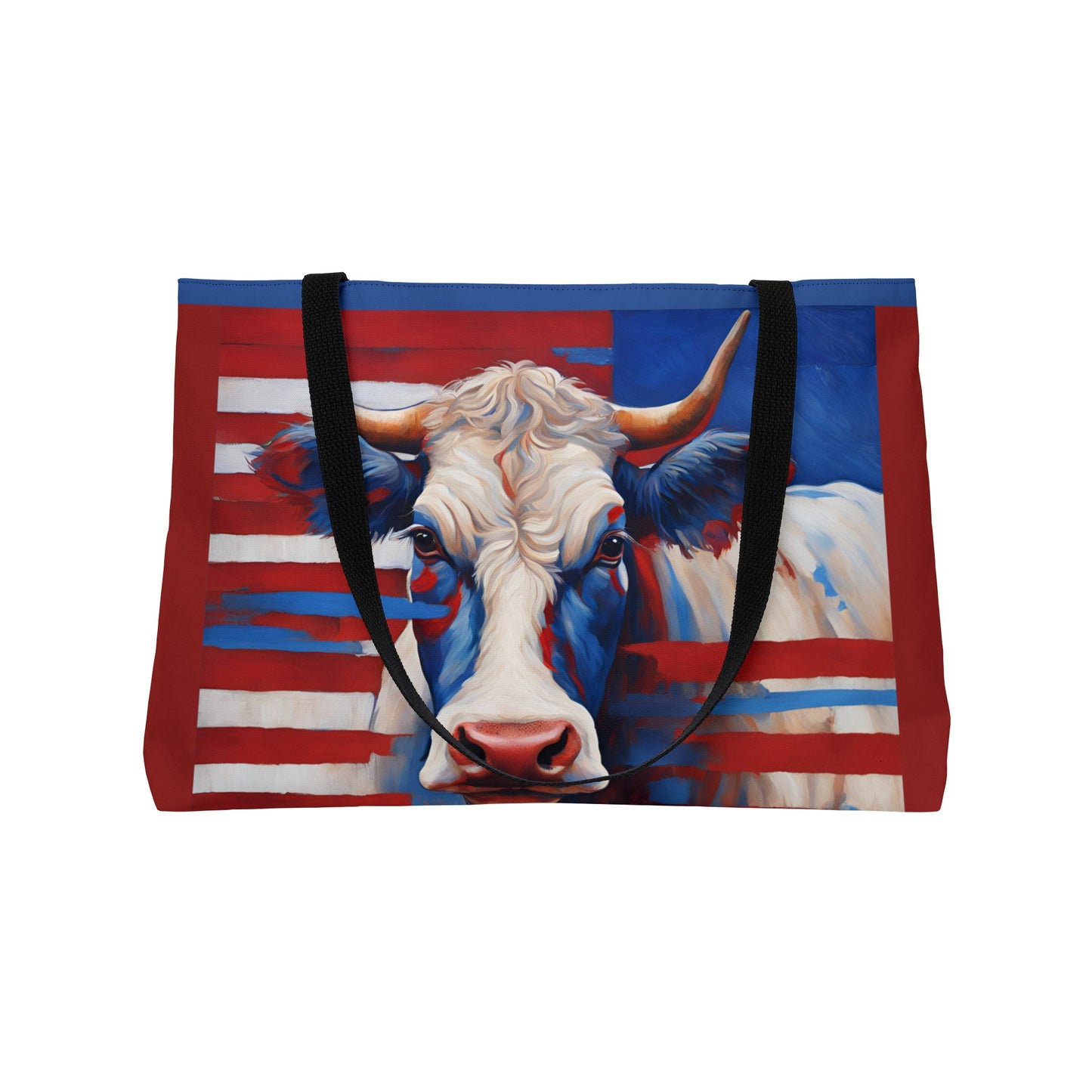 All American Cow Weekender Tote Bag