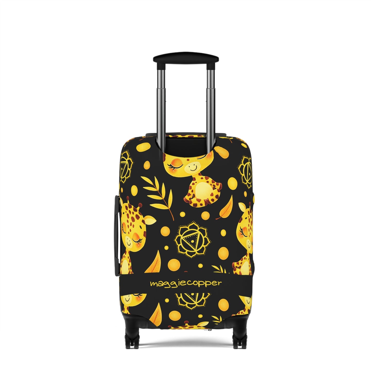 Zen Giraffe Luggage Cover