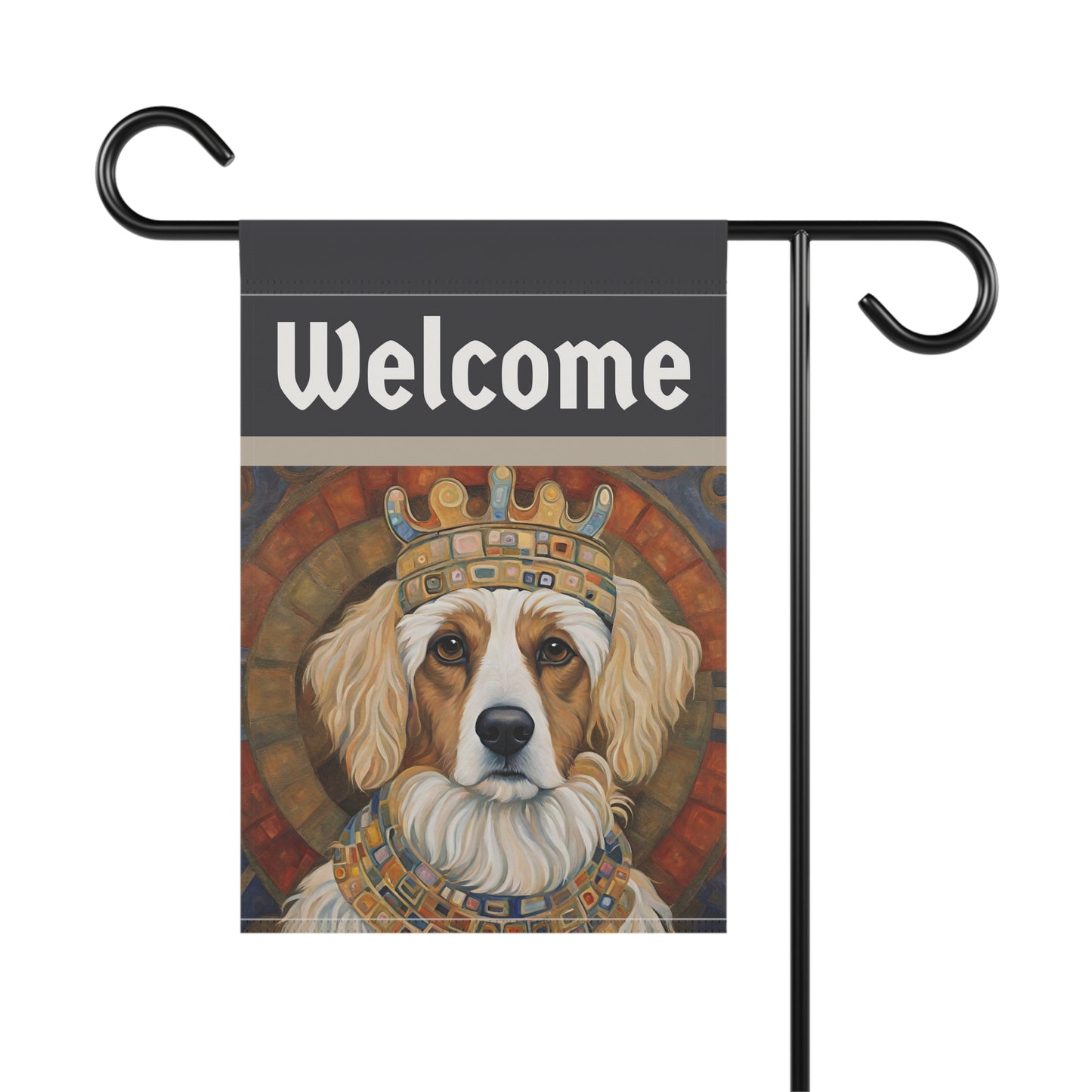 Fritz Welcome 2-Sided Garden & House Flag/Banner