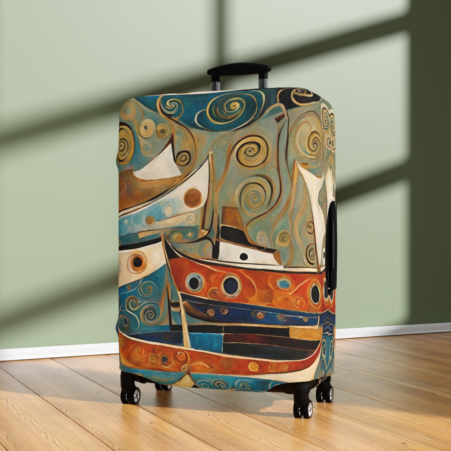 The Harbor Luggage Cover