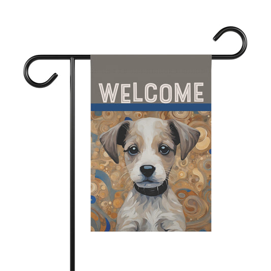 Phillip Welcome 2-Sided Garden & House Flag/Banner