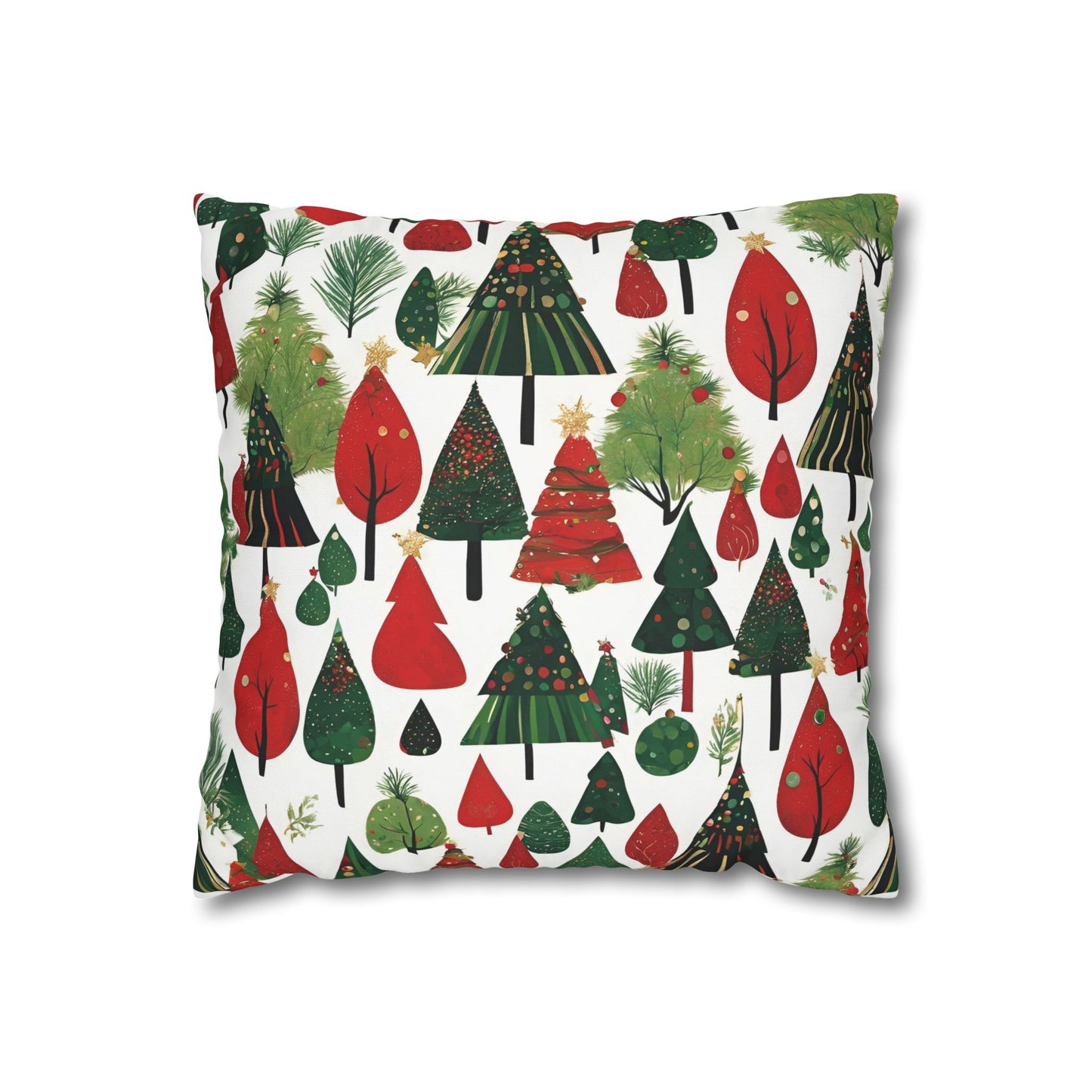 Desert Pines Square Poly Canvas Pillowcase