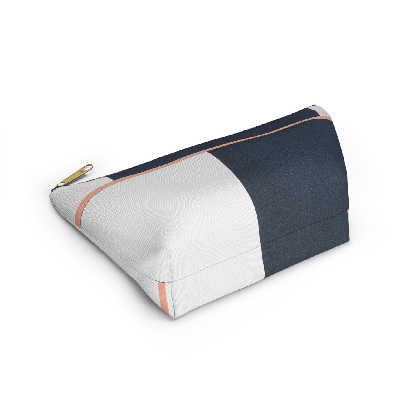 Modern Nautical Accessory Pouch w T-bottom