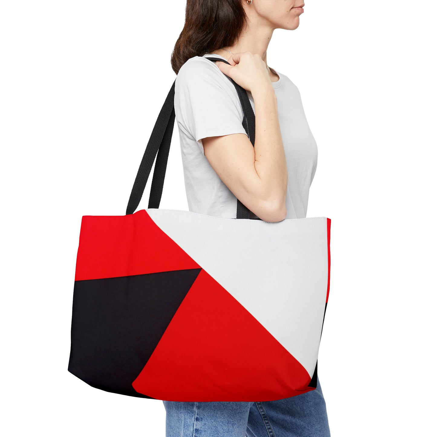 Blocked Weekender Tote Bag