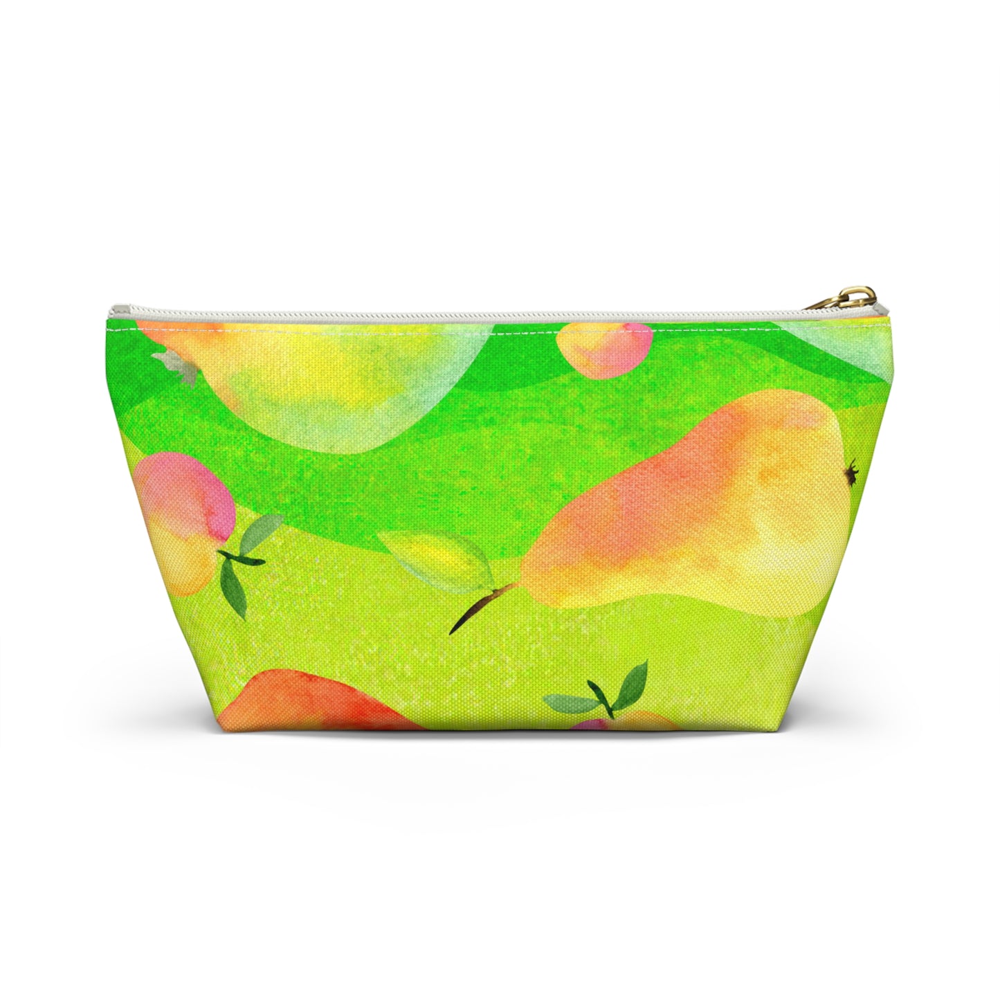 Pears & Apples Accessory Pouch w T-bottom