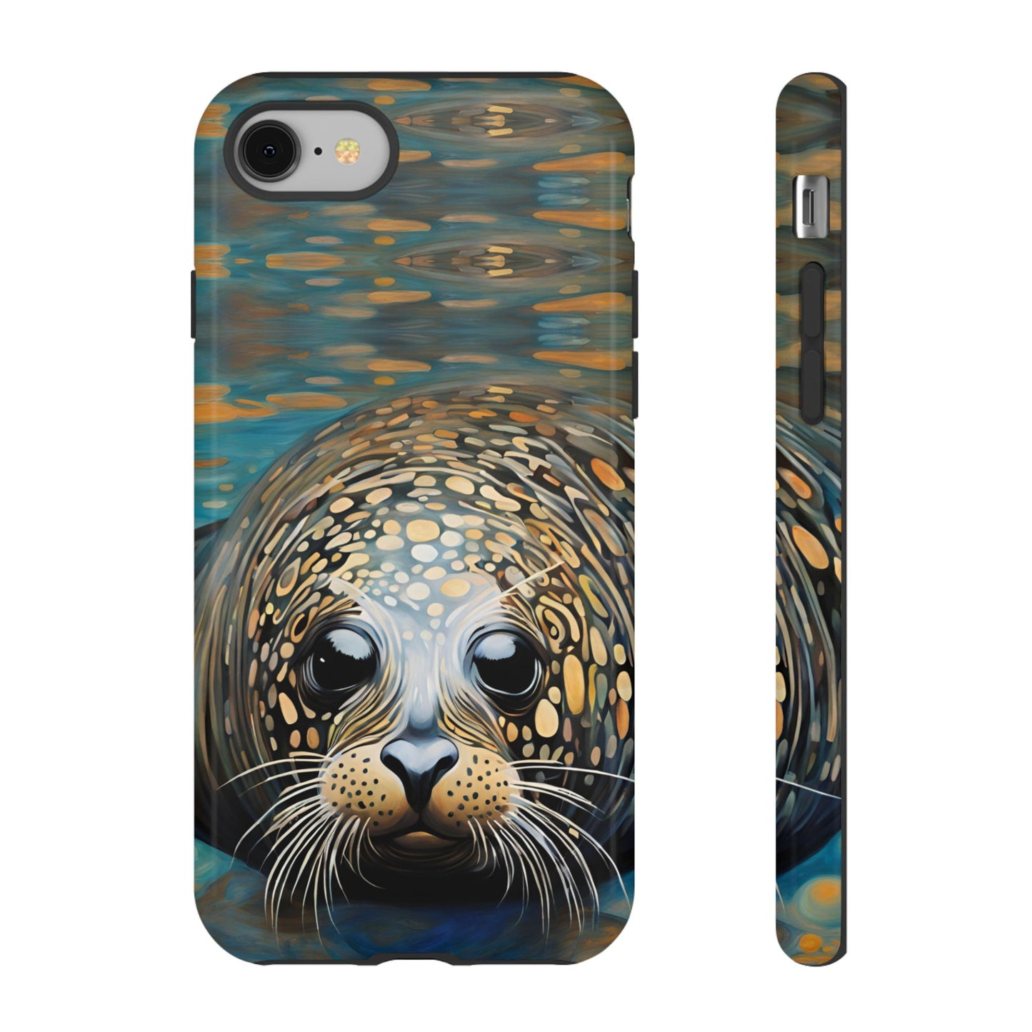 Harbor Seal Wildlife iPhone Samsung Galaxy Google Pixel Tough Cases