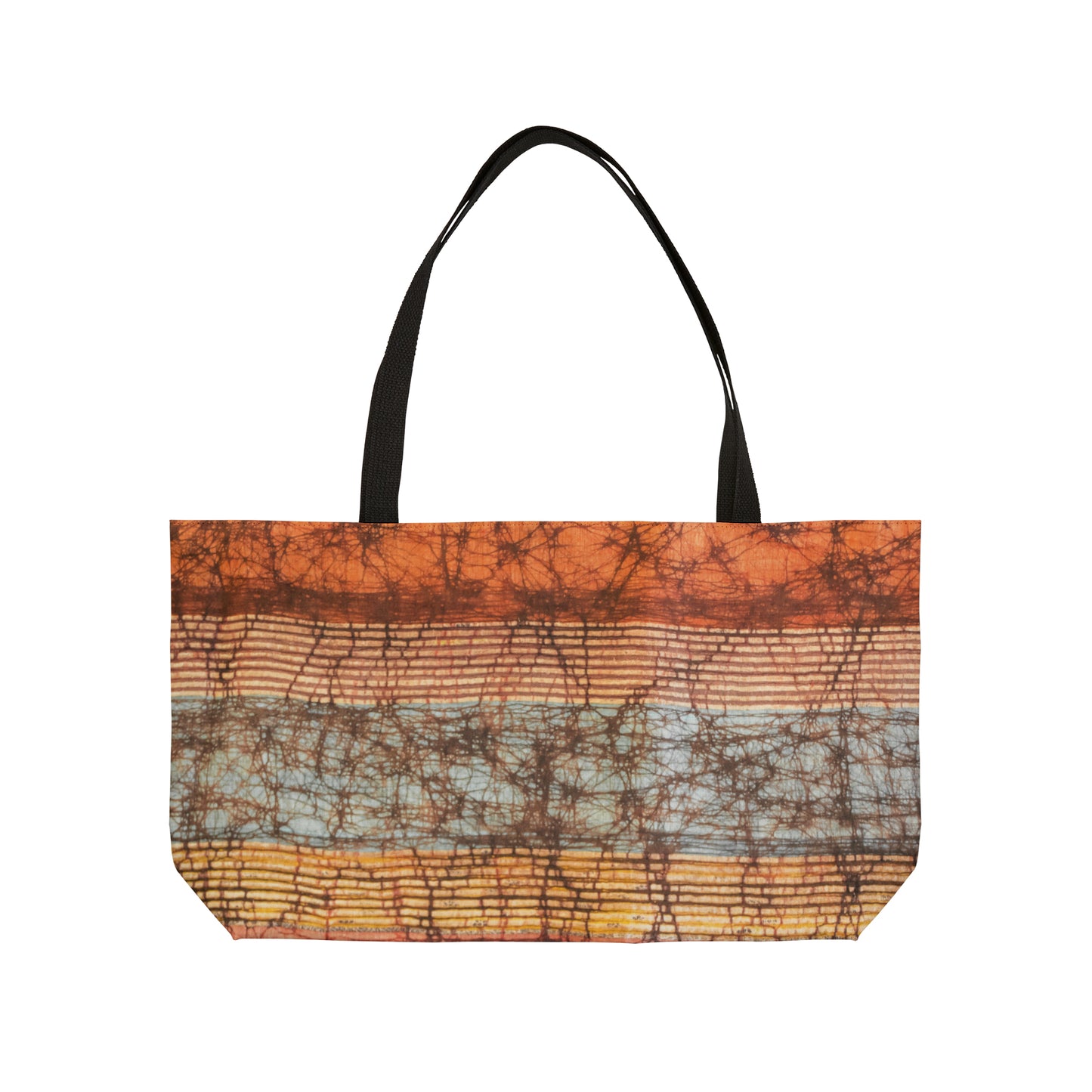 Batik in Browns Weekender Tote Bag