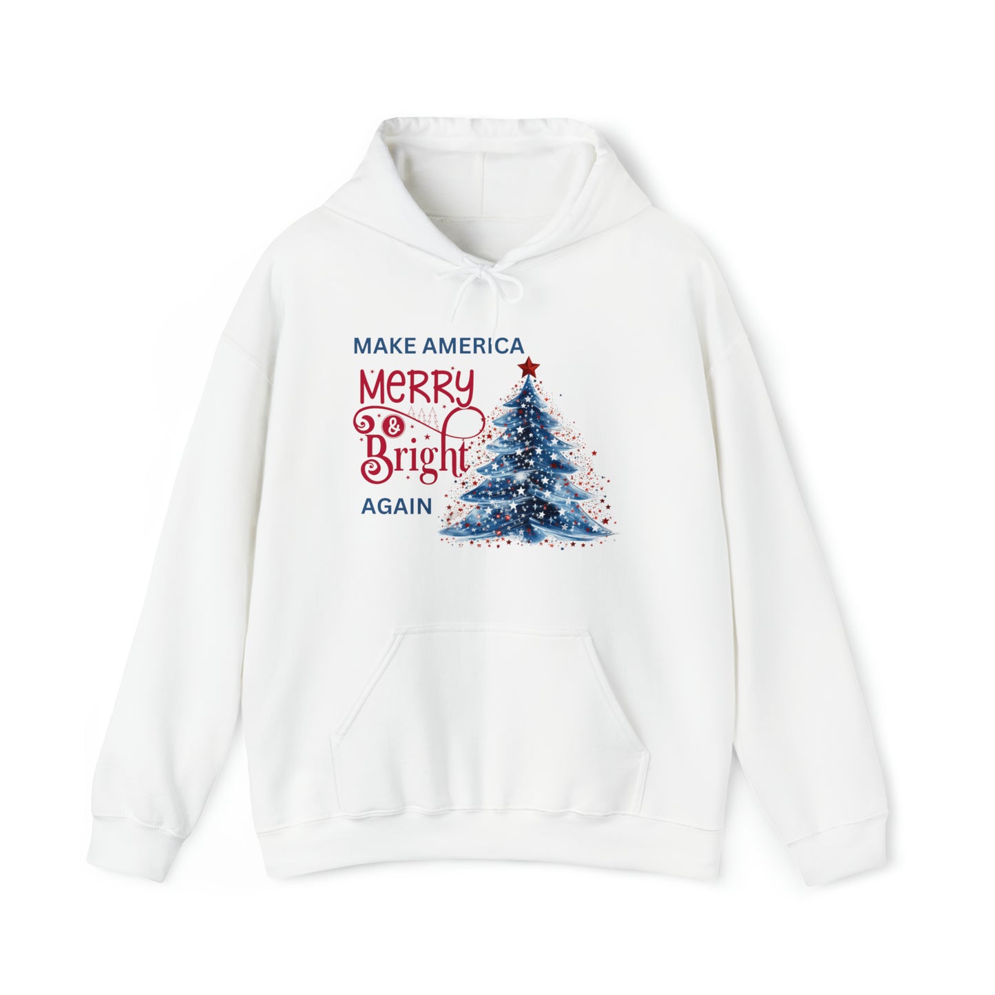 Make America Merry & Bright Again 1 Unisex Heavy Blend™ Hooded Sweatshirt