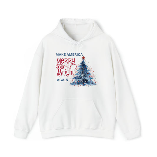 Make America Merry & Bright Again 1 Unisex Heavy Blend™ Hooded Sweatshirt