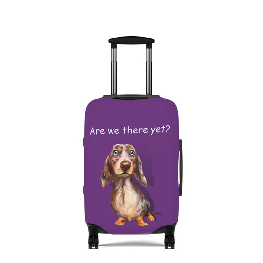 Dachshund Are We There Yet? Luggage Cover