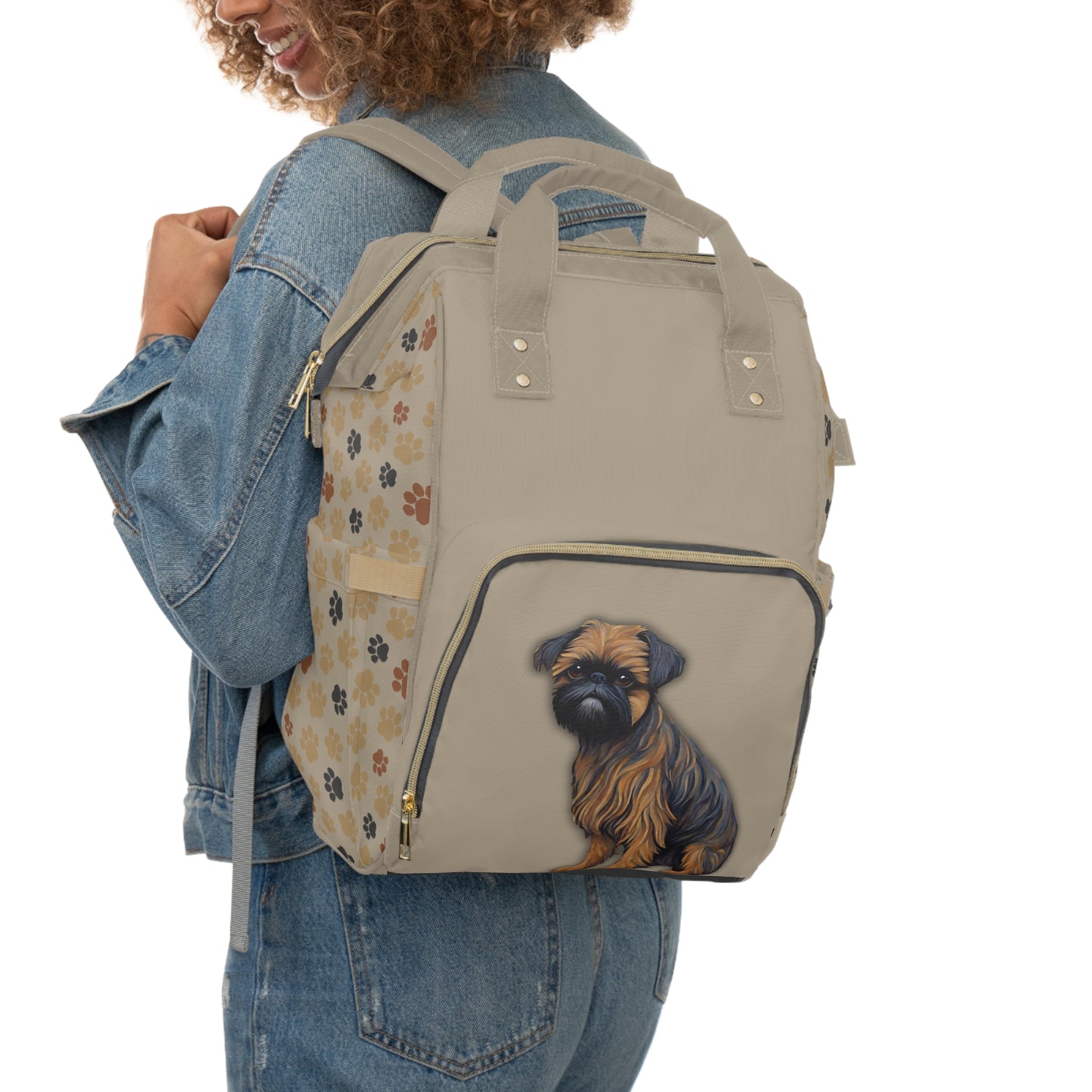 Brussels Griffon Multifunctional Backpack