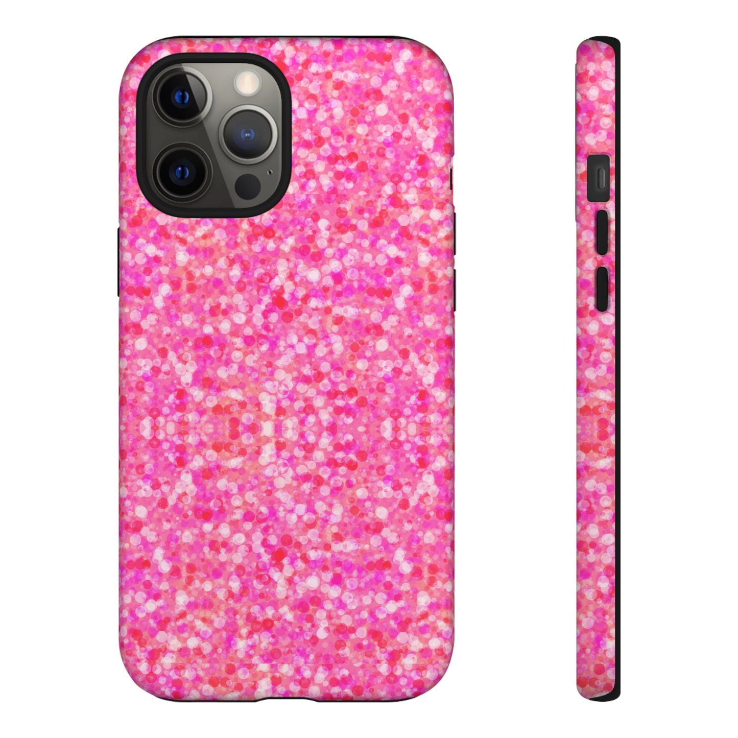 Poppin Pink iPhone Samsung Galaxy Google Pixel Tough Cases