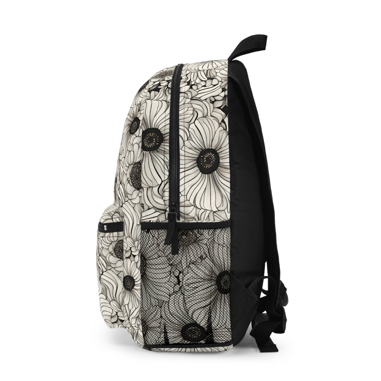 Spence B&W Floral Backpack
