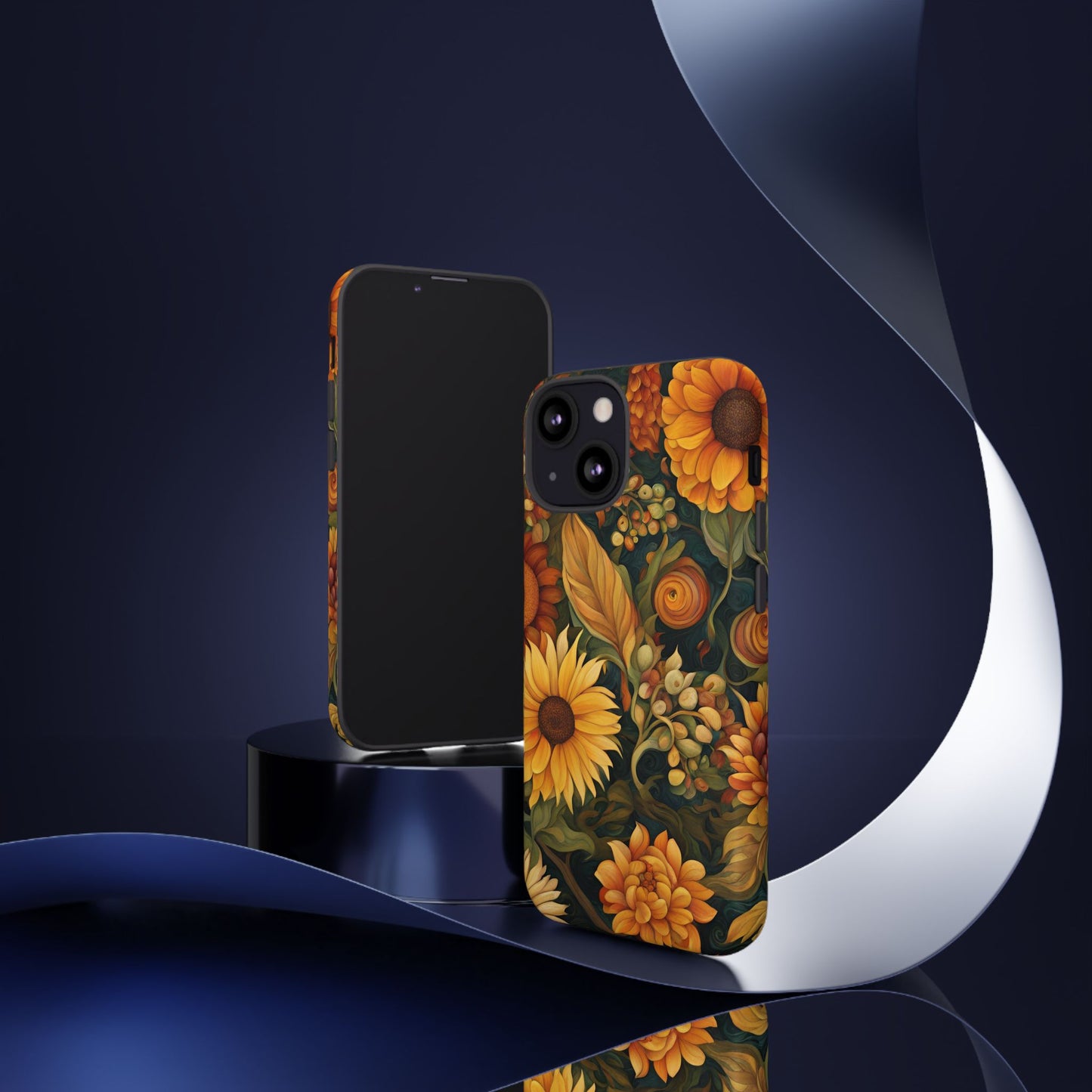 Autumn Flowers iPhone Samsung Galaxy Google Pixel Tough Cases