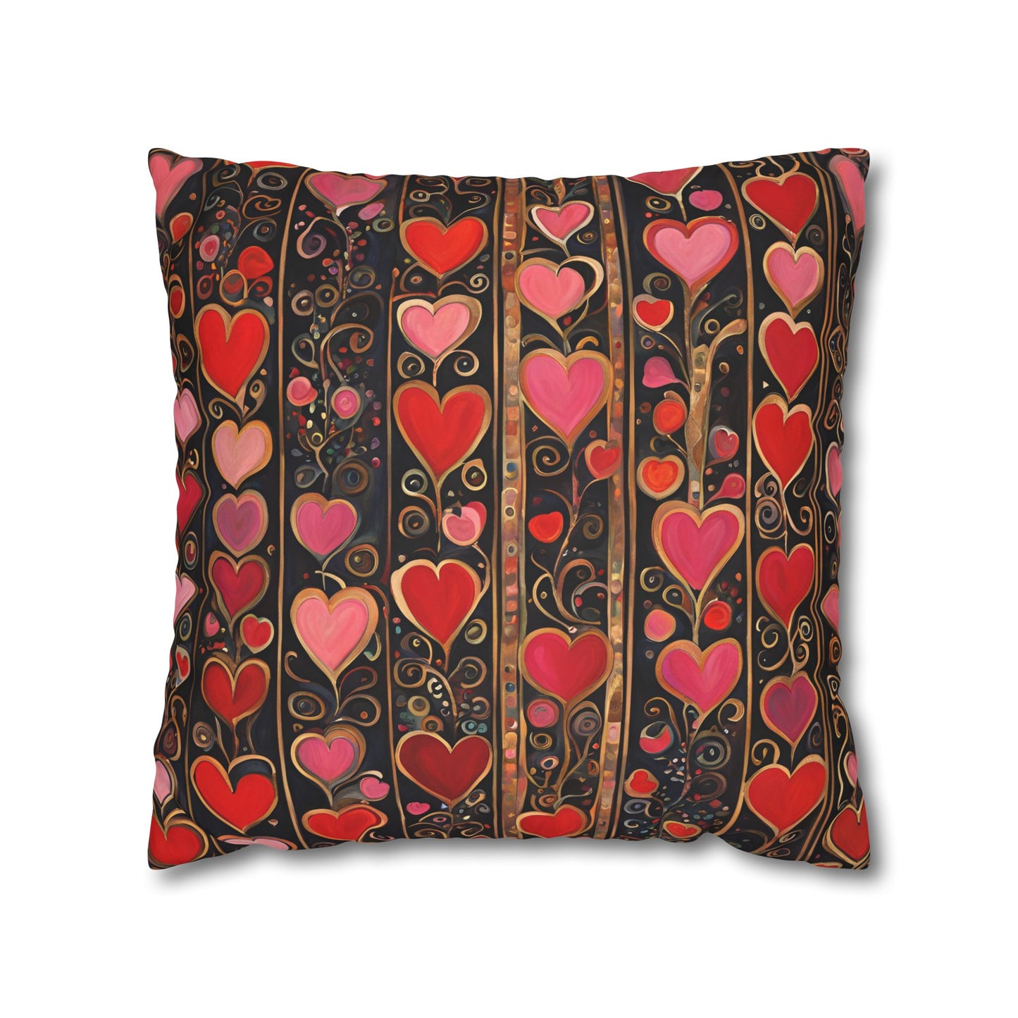 Lotta Love Square Poly Canvas Pillowcase