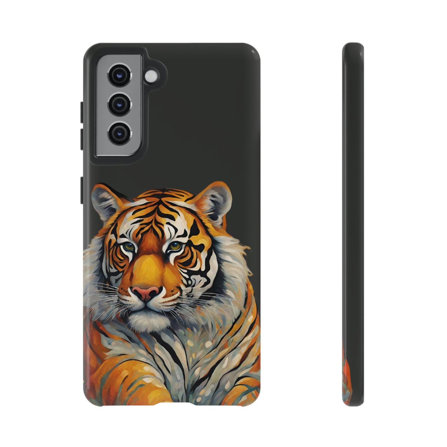 Tiger Wildlife iPhone Samsung Galaxy Google Pixel Tough Cases