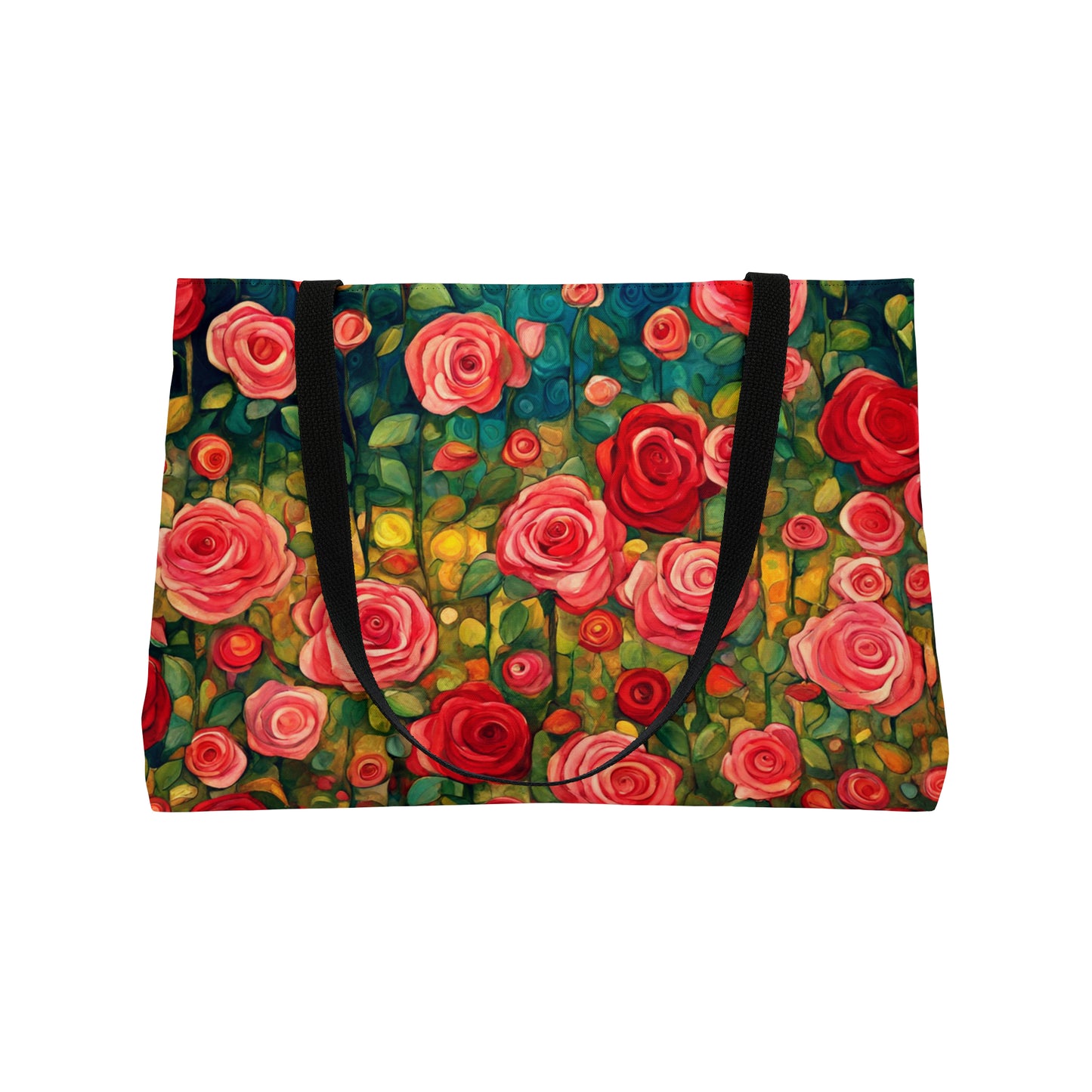 Wall of Roses Weekender Tote Bag