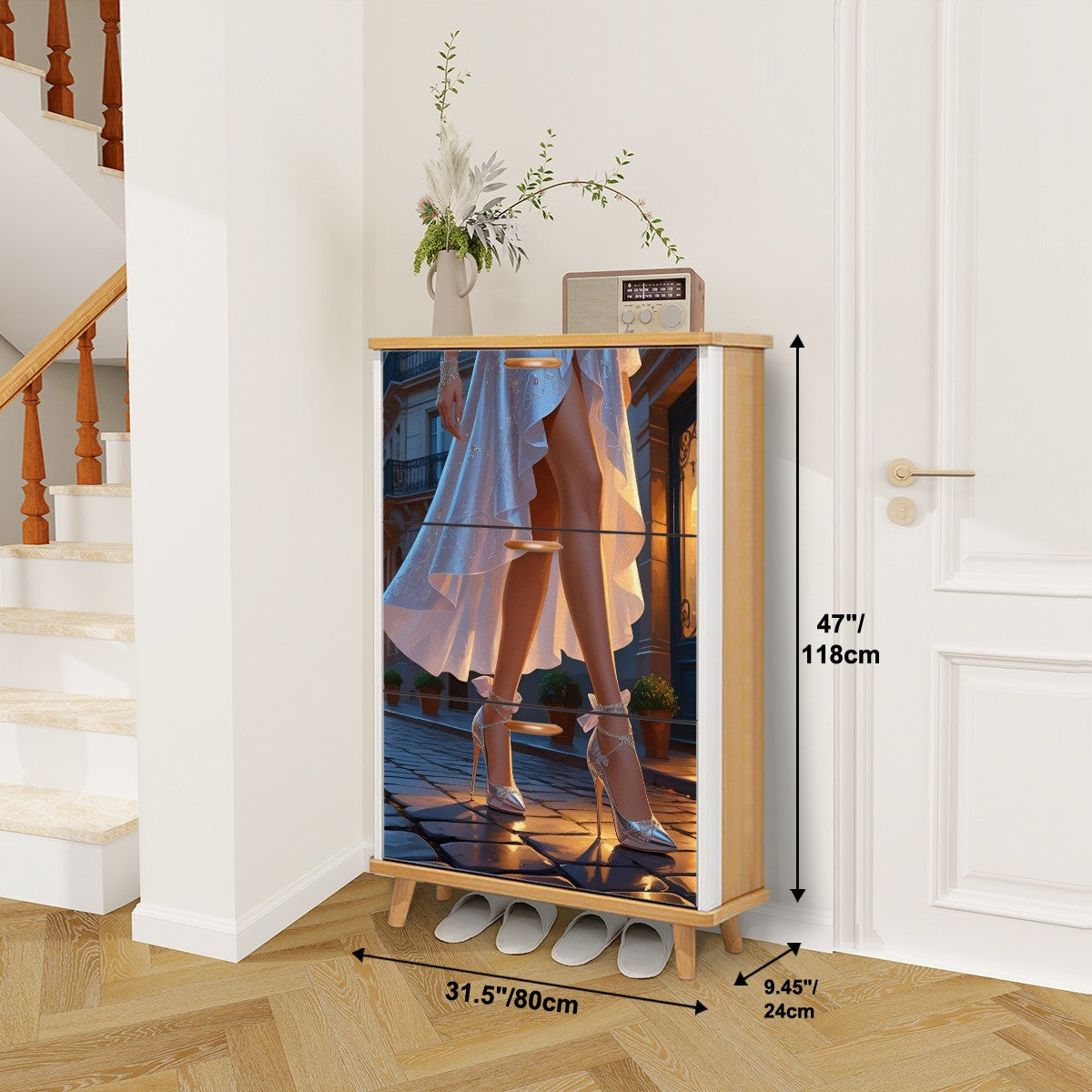 Shoe Cabinet (Made in USA)