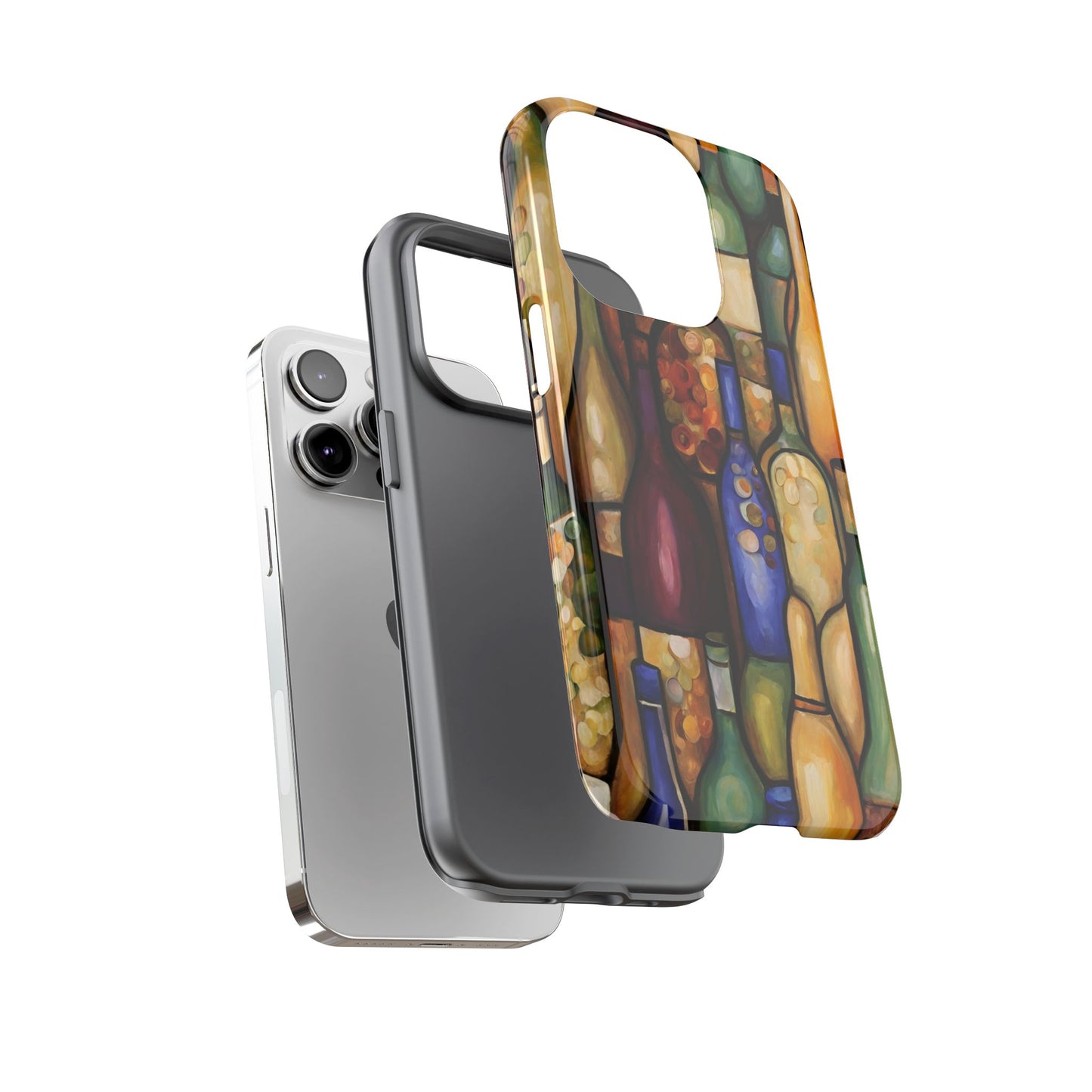 Vino Abstract iPhone Samsung Galaxy Google Pixel Tough Cases