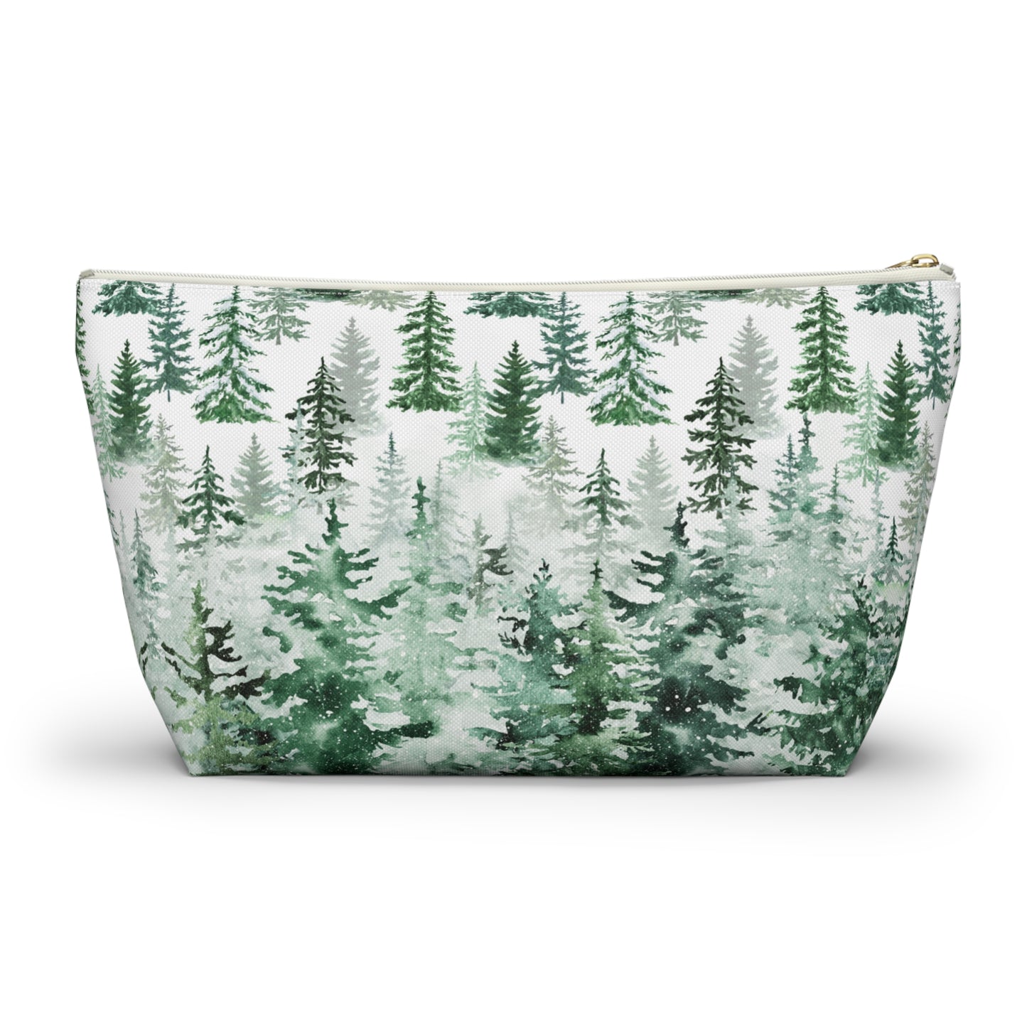 Pines in the Snow Accessory Pouch w T-bottom