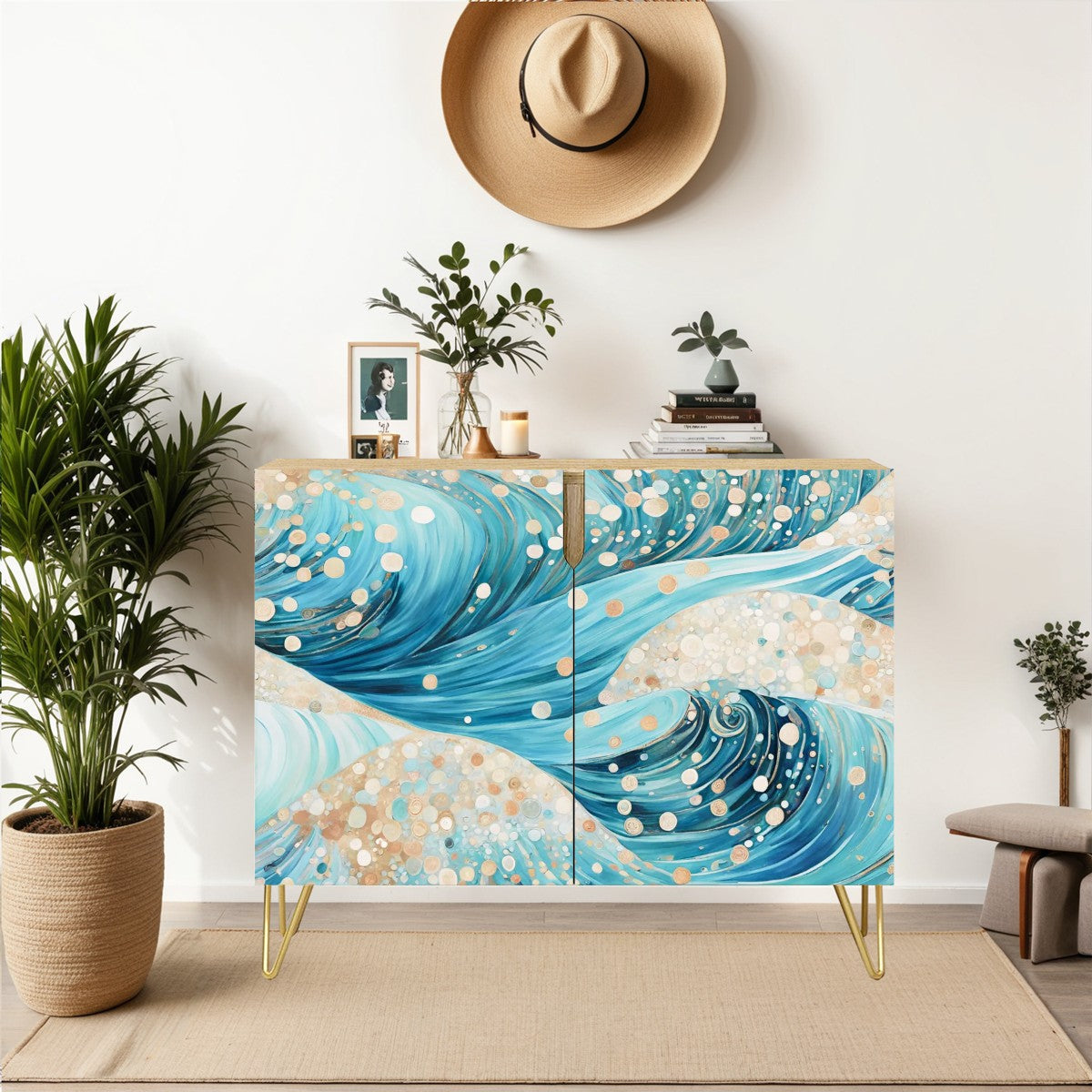 Wooden Storage Cabinet