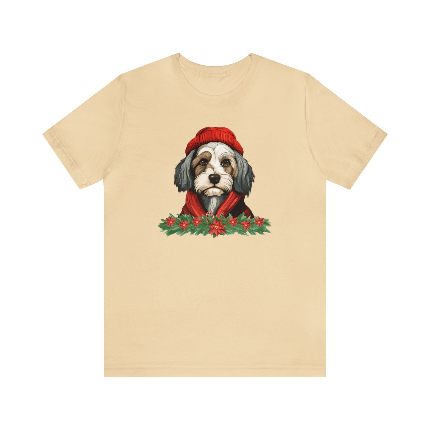 Havanese in Hat & Scarf Unisex Jersey Short Sleeve Tee