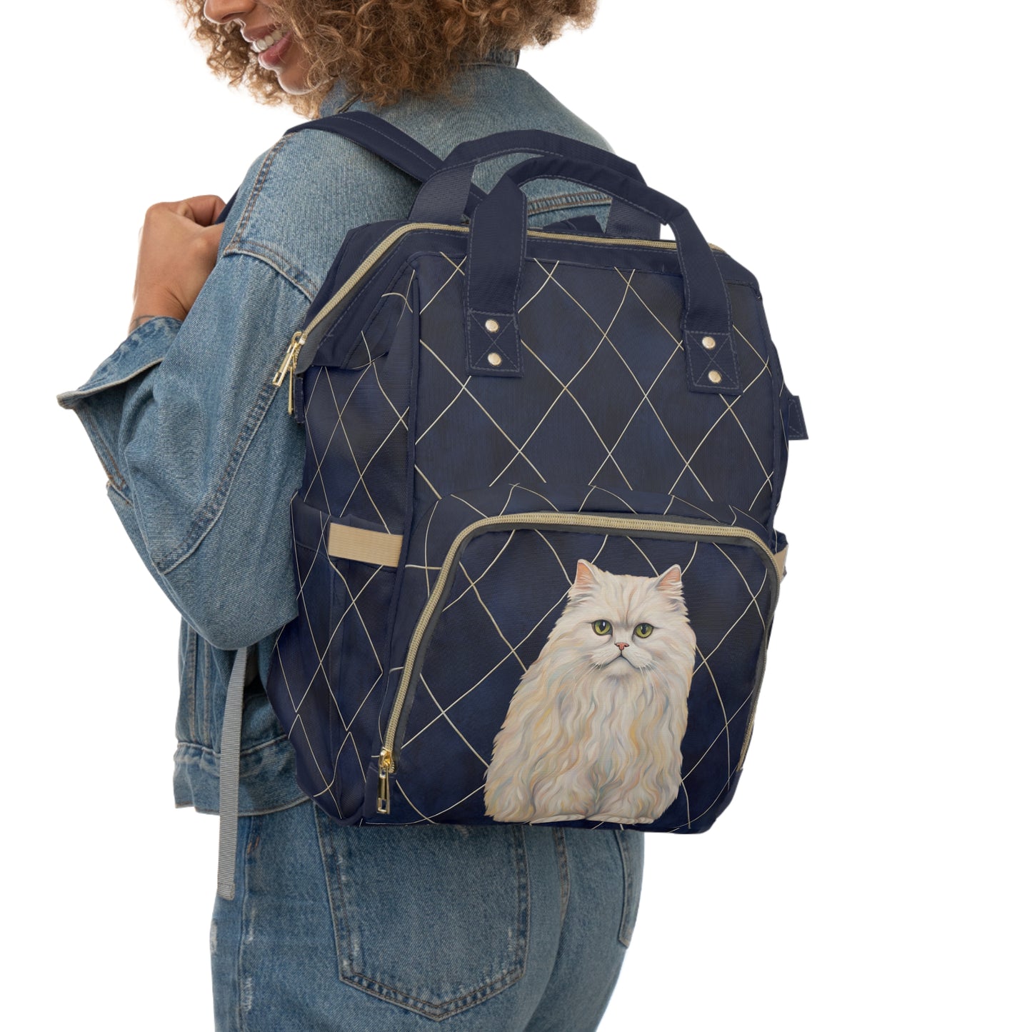 Himalayan Cat Multifunctional Backpack