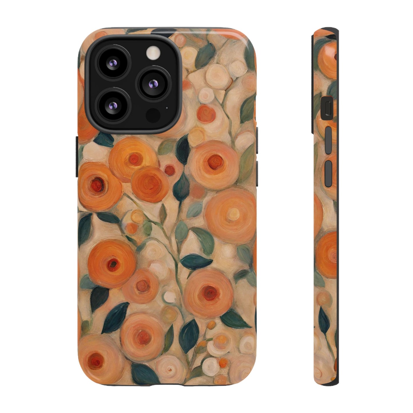 Citrus Floral iPhone Samsung Galaxy Google Pixel Tough Cases