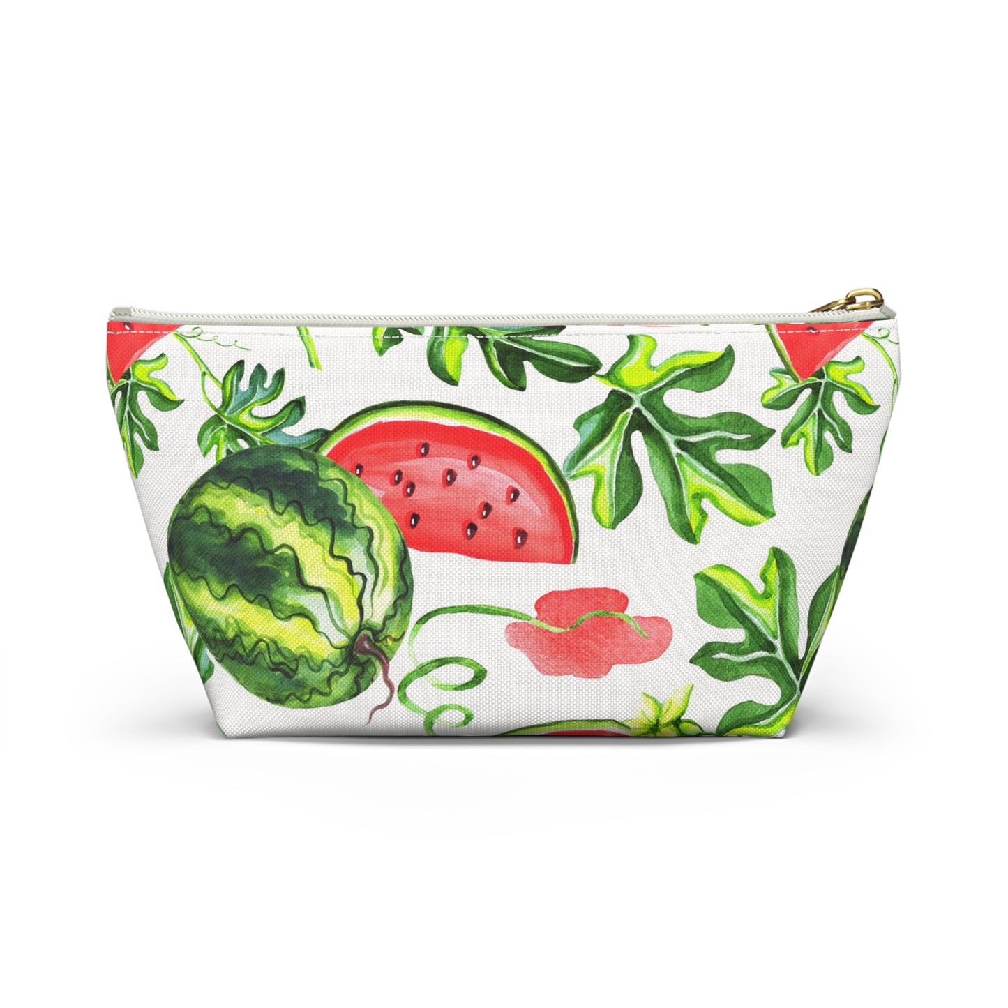 Watermelon Patch Accessory Pouch w T-bottom