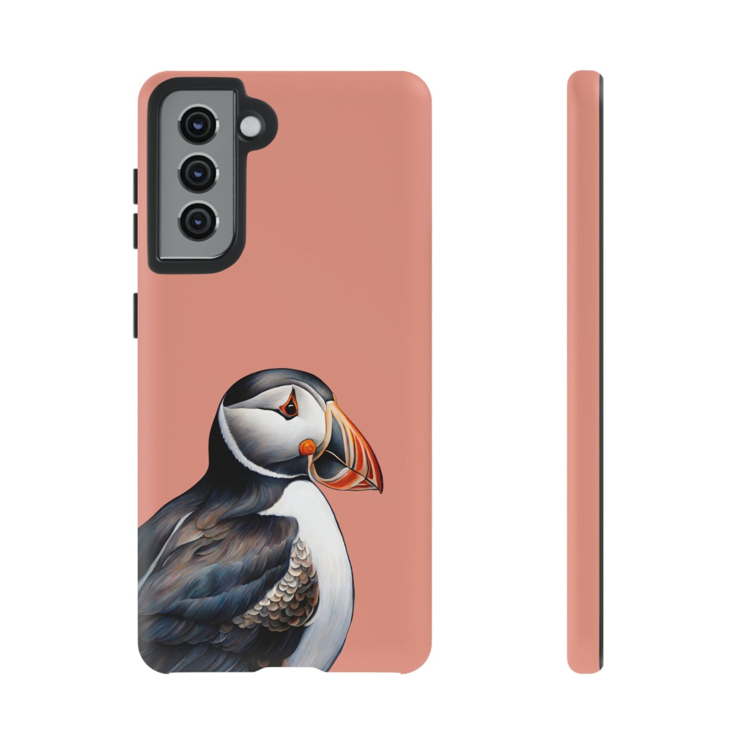 Puffin Wildlife iPhone Samsung Galaxy Google Pixel Tough Cases