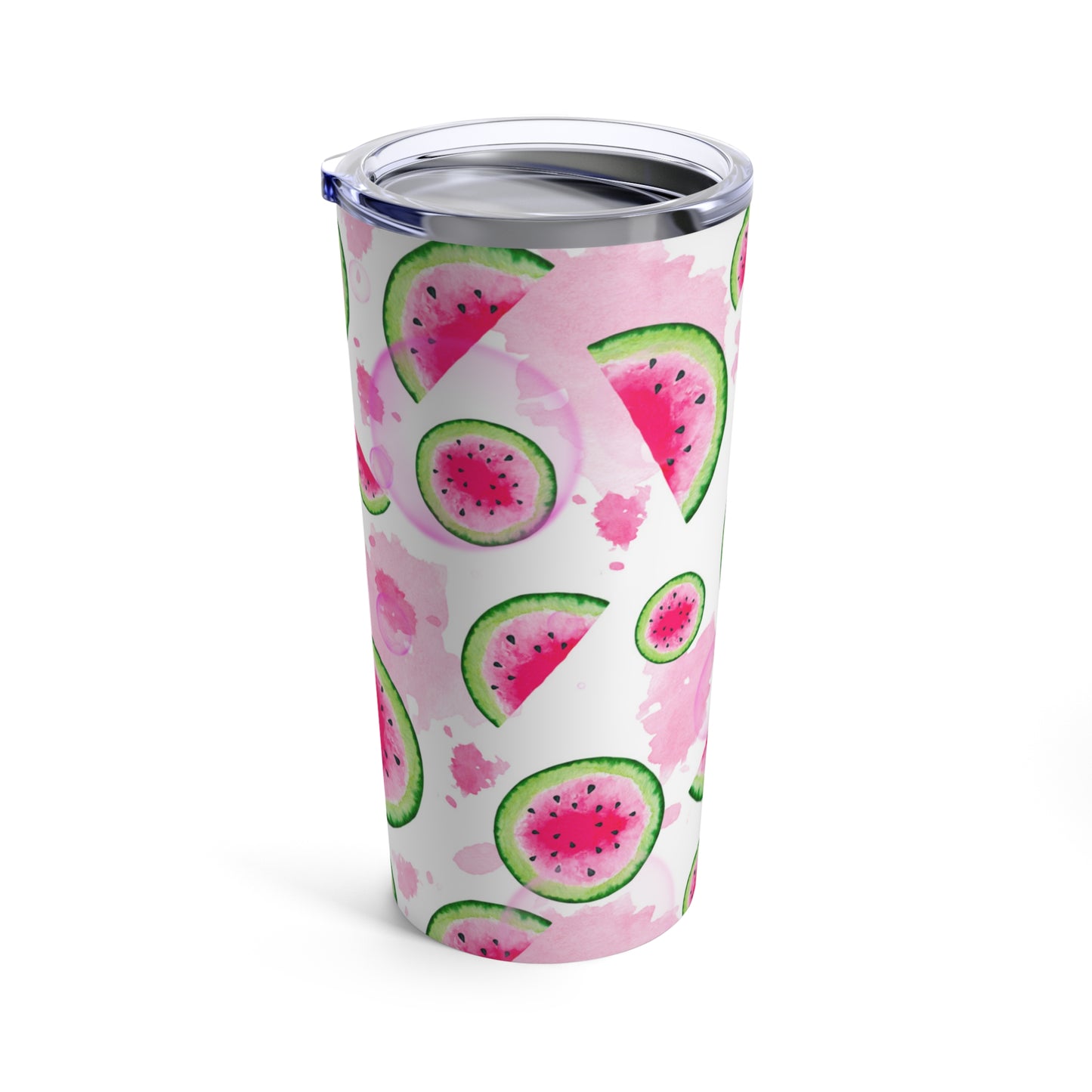 Watermelon Splash Stainless Steel Tumbler 20oz