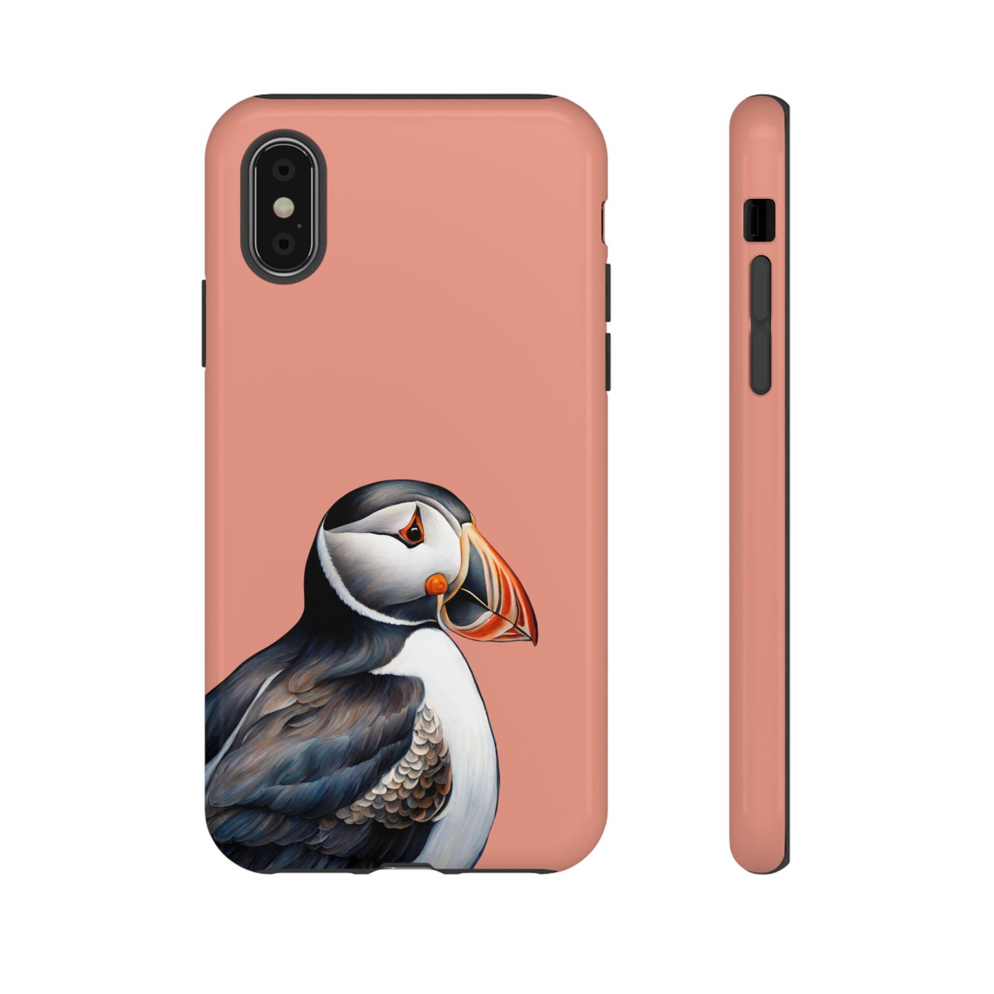 Puffin Wildlife iPhone Samsung Galaxy Google Pixel Tough Cases