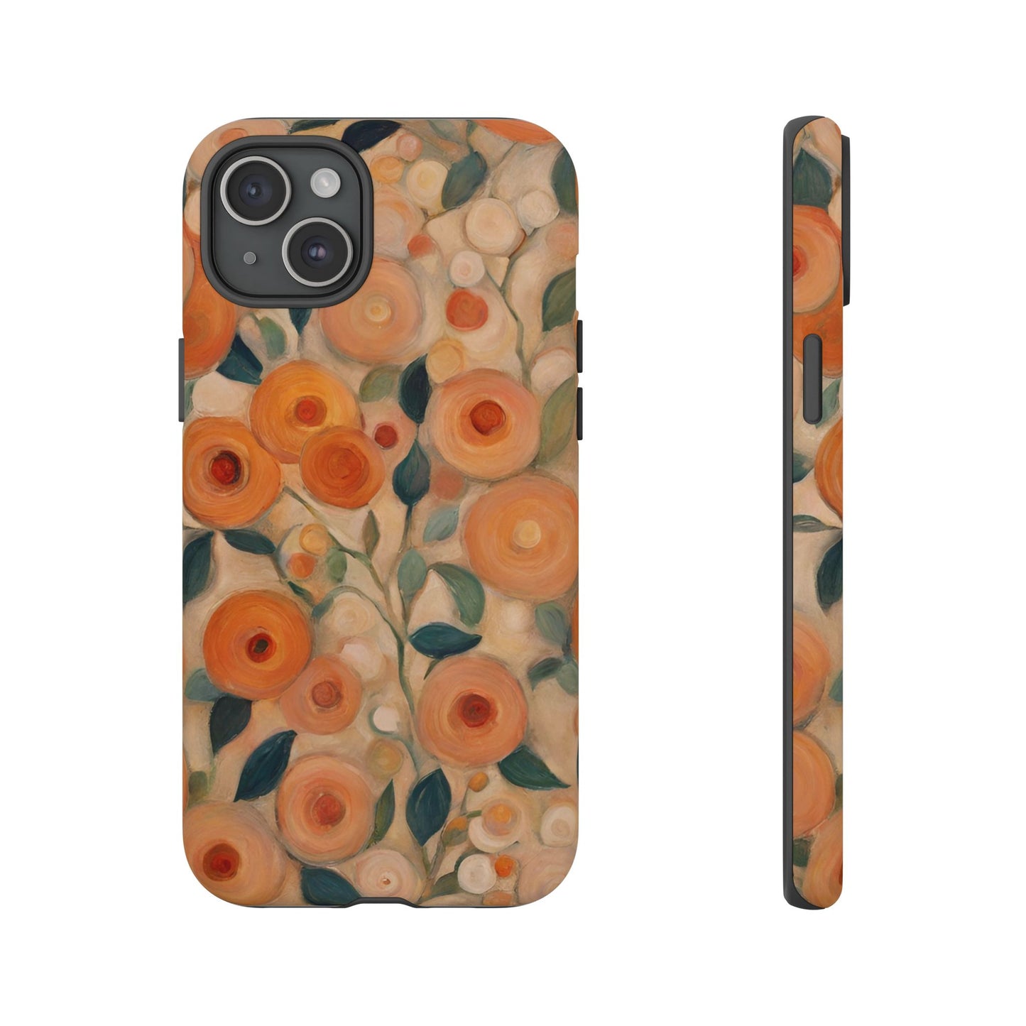 Citrus Floral iPhone Samsung Galaxy Google Pixel Tough Cases