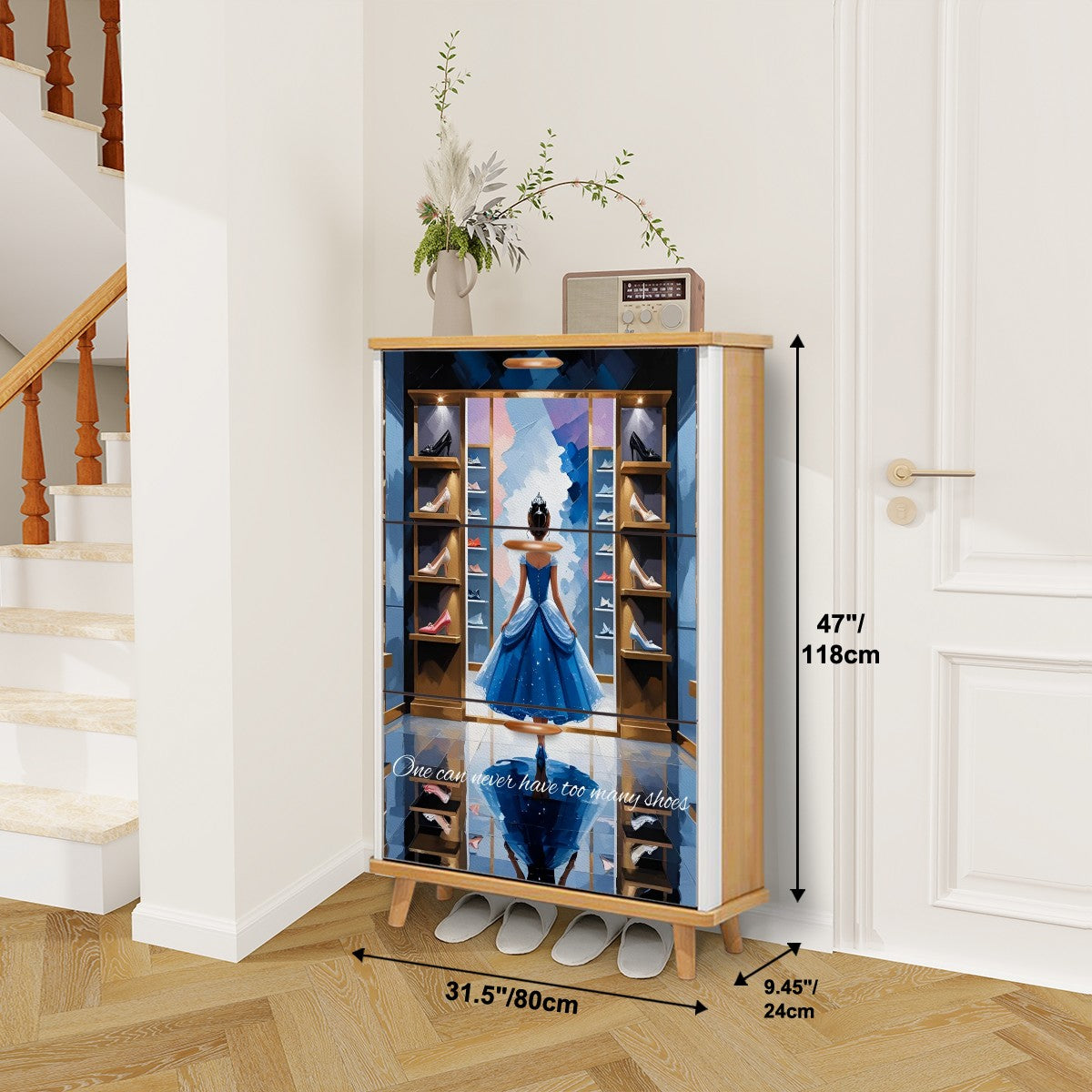 Shoe Cabinet (Made in USA)