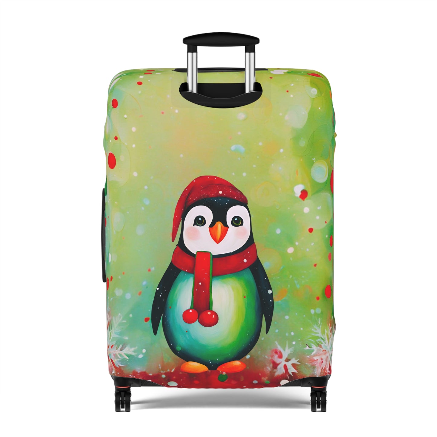 Holiday Penguin Luggage Cover