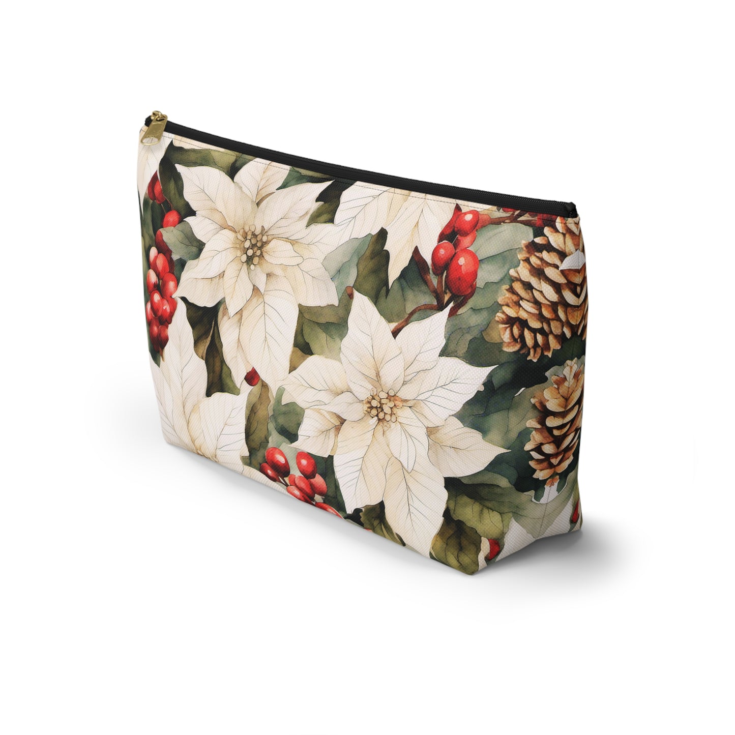 Nature's Holiday Accessory Pouch w T-bottom