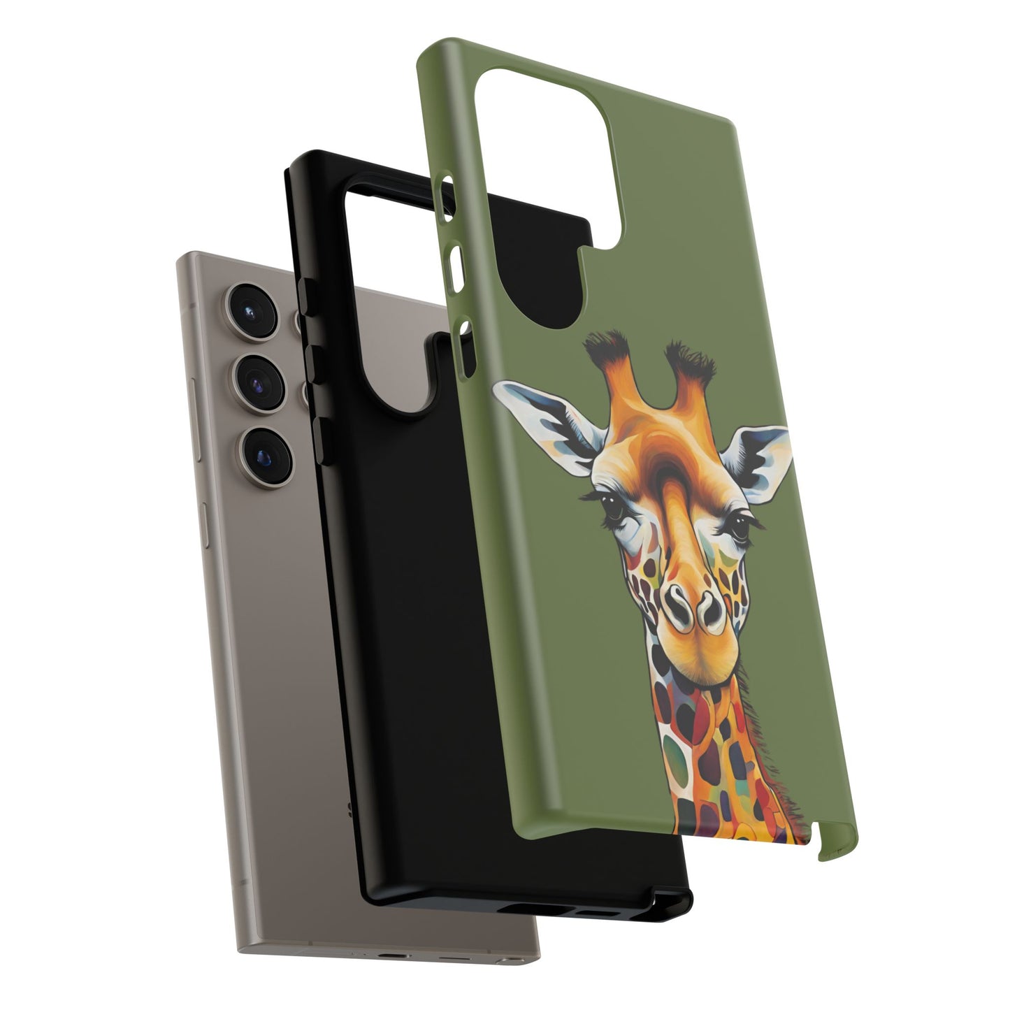 Giraffe Wildlife iPhone Samsung Galaxy Google Pixel Tough Cases