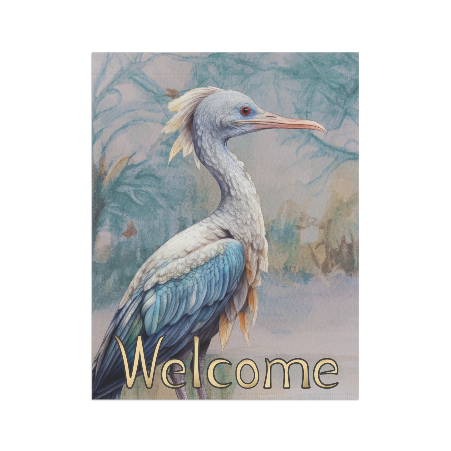 In the Bayou Welcome 2-Sided Garden & House Flag/Banner