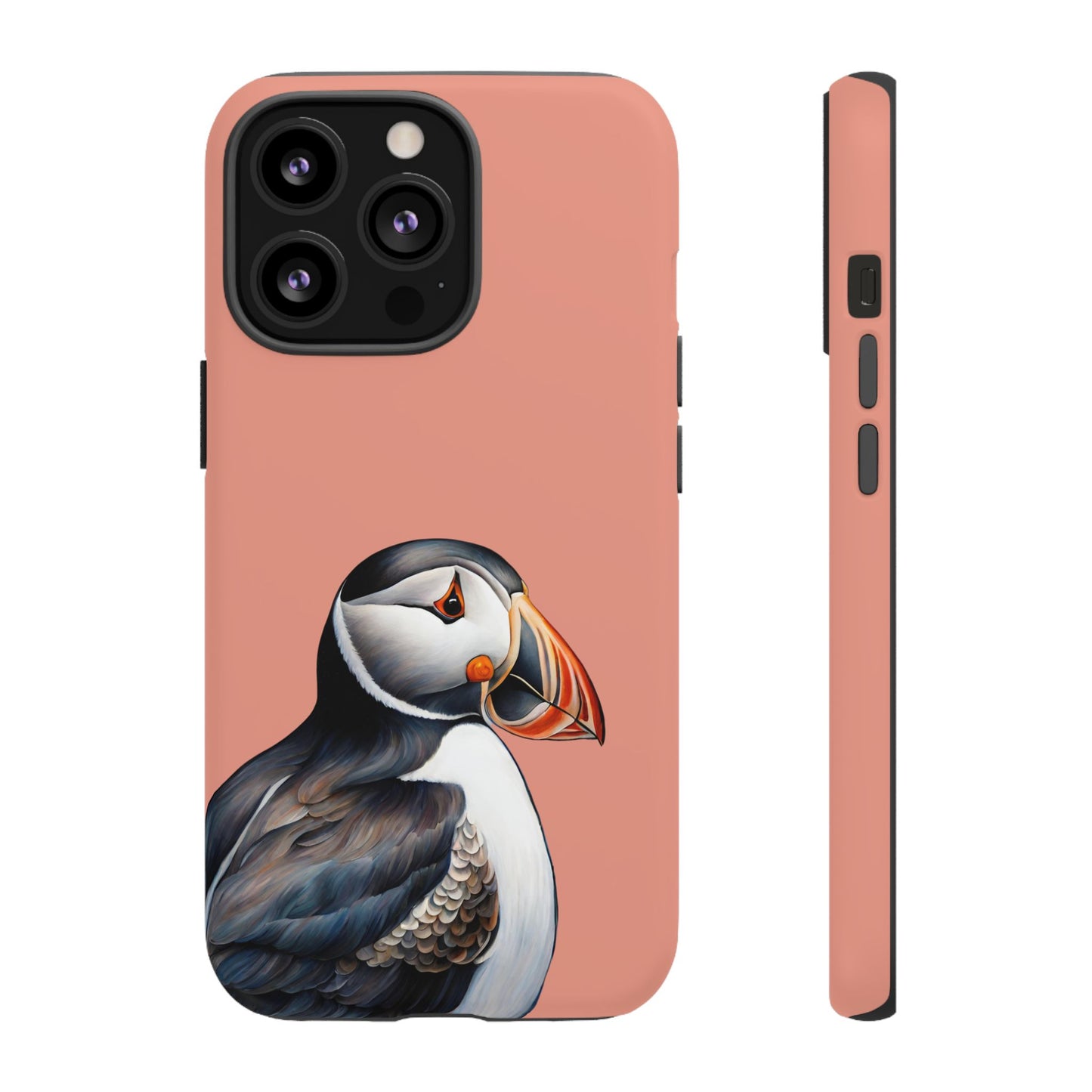 Puffin Wildlife iPhone Samsung Galaxy Google Pixel Tough Cases