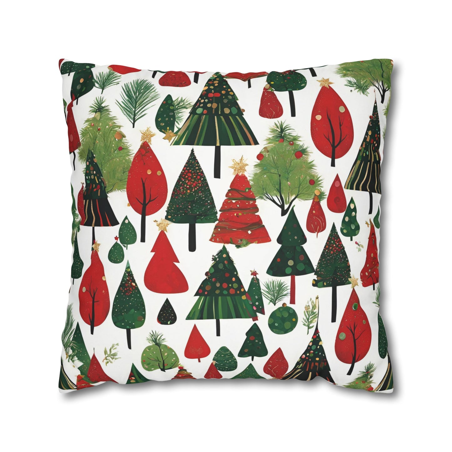 Desert Pines Square Poly Canvas Pillowcase