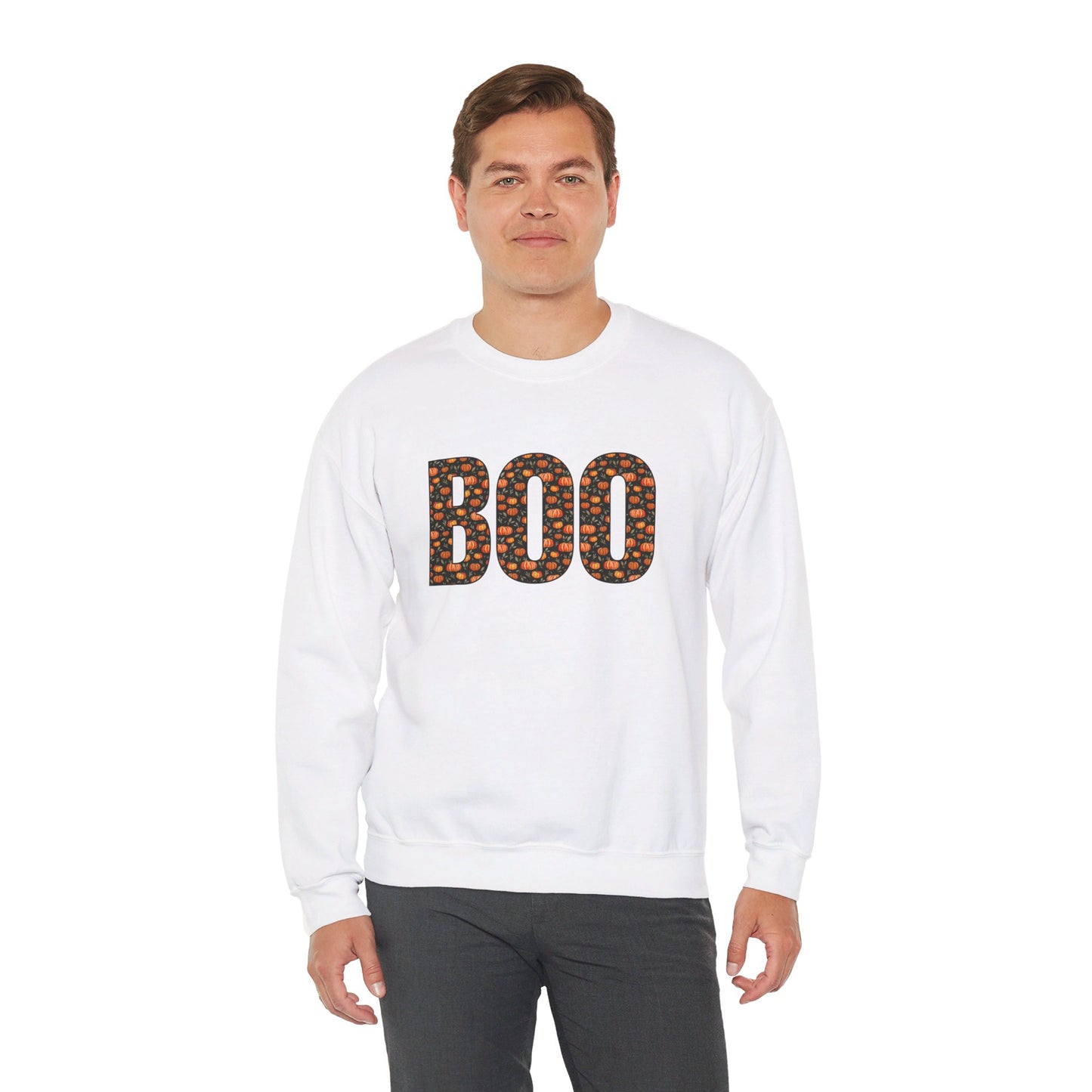 Little Pumpkins BOO Unisex Heavy Blend™ Crewneck Sweatshirt