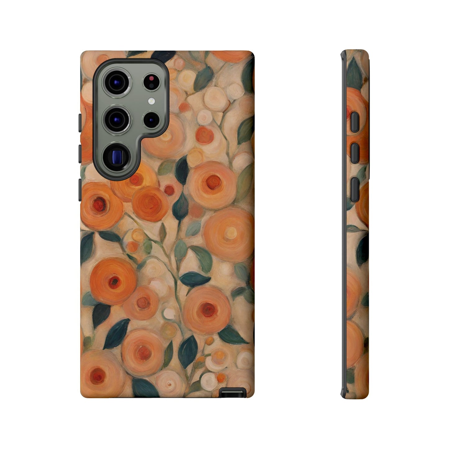 Citrus Floral iPhone Samsung Galaxy Google Pixel Tough Cases