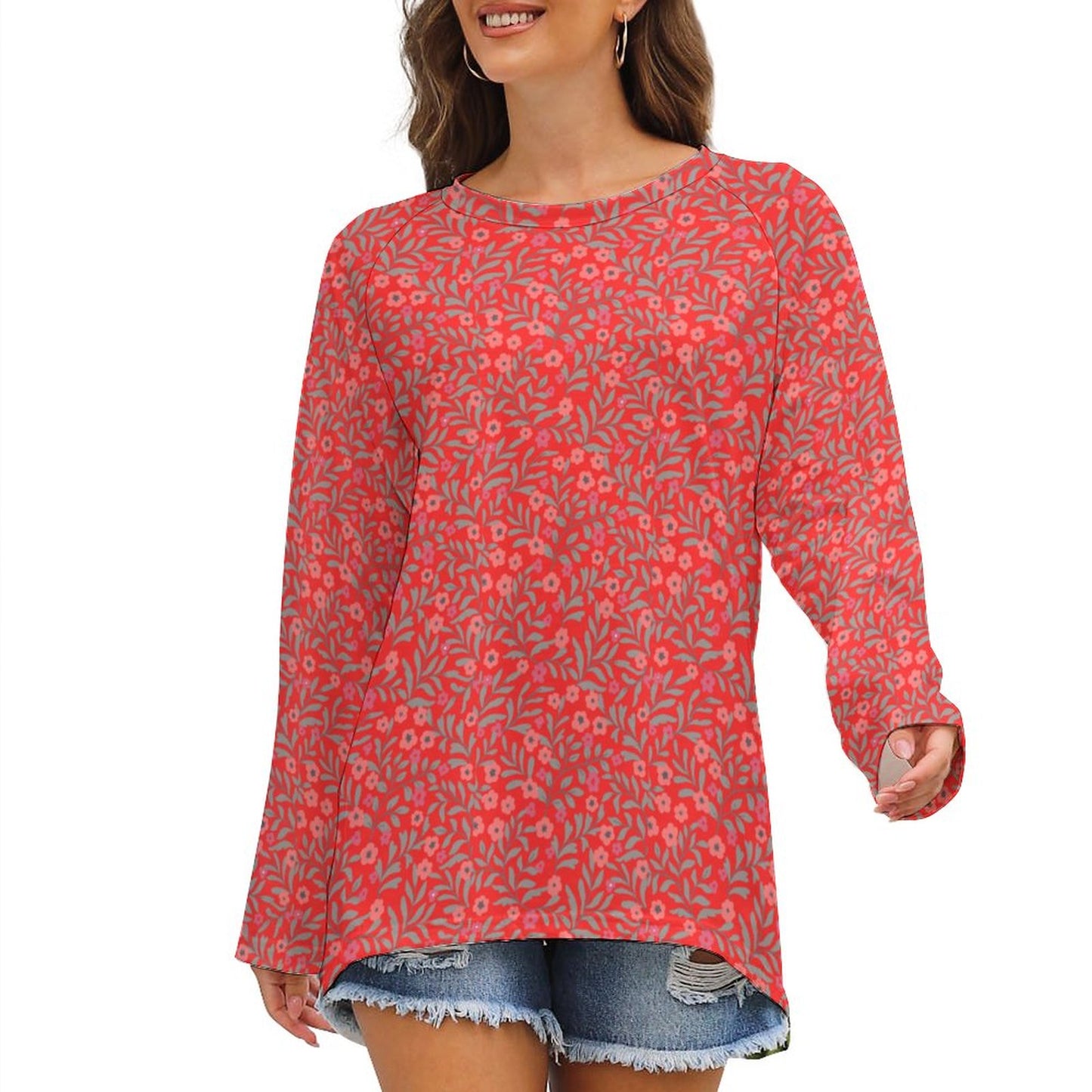 Creighton Women's Long Sleeve U-Neck T-Shirt