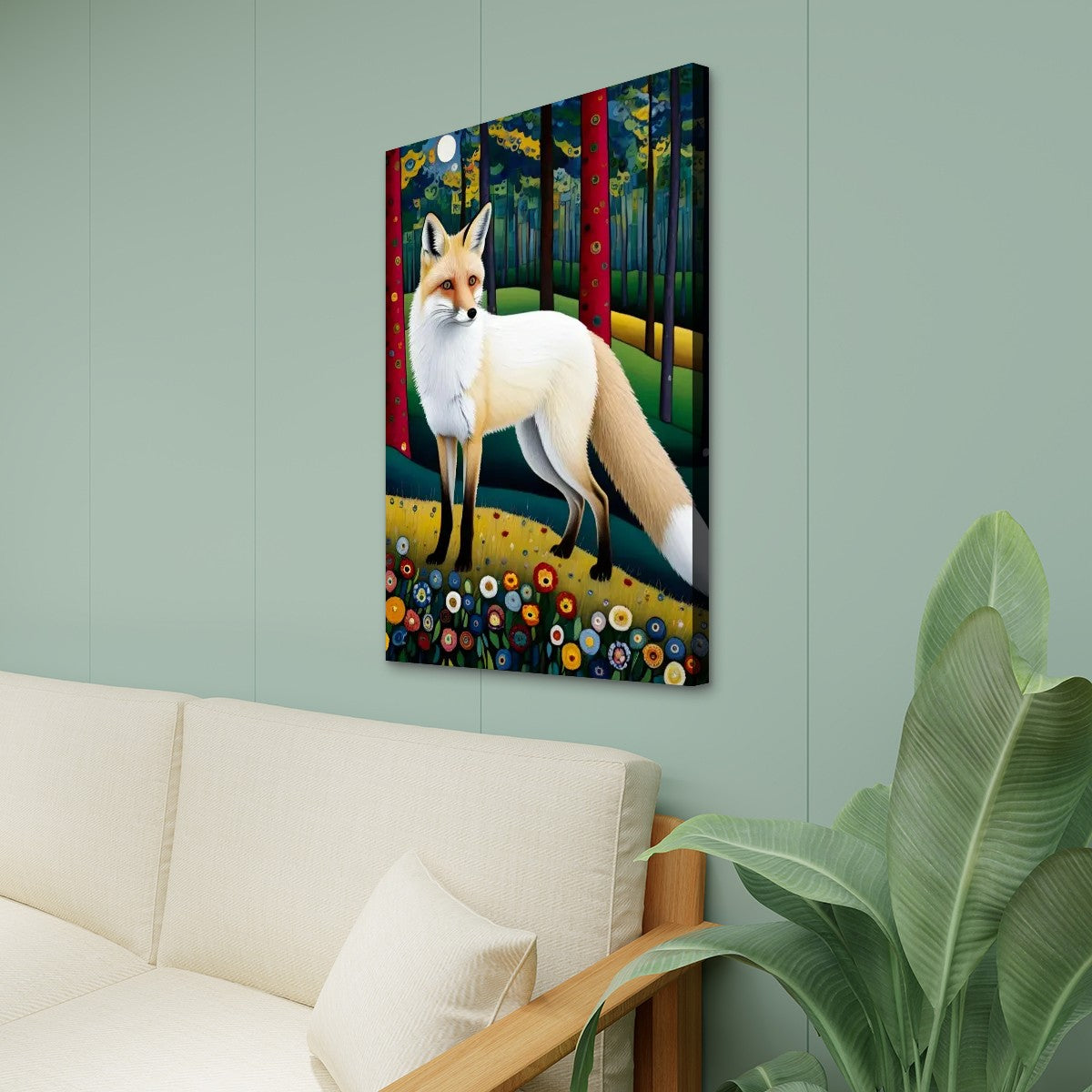 24" x 36" Stretched Canvas Print Wall Art (Made in USA)