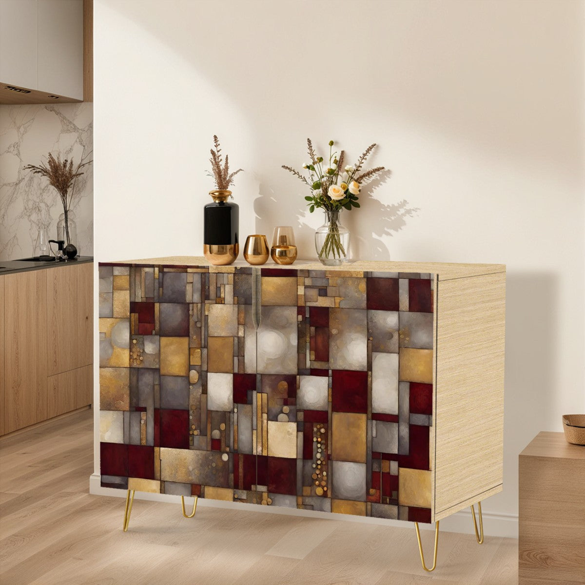 Wooden Storage Cabinet